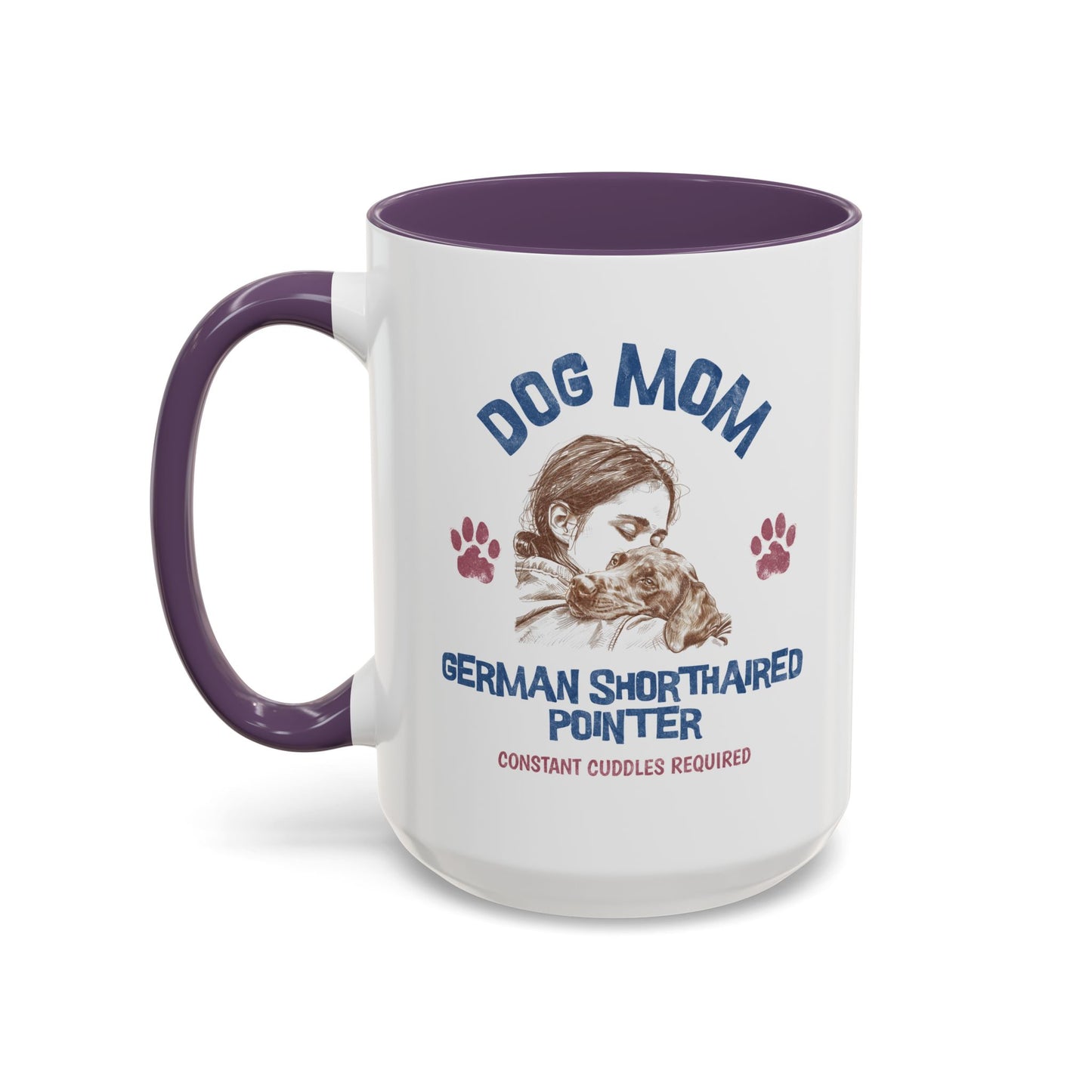 German Shorthaired Pointer GSP Dog Mom v1 Coffee Mug