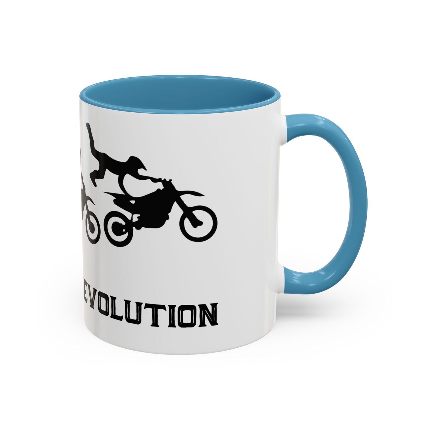 Dirt Bike Evolution Coffee Mug