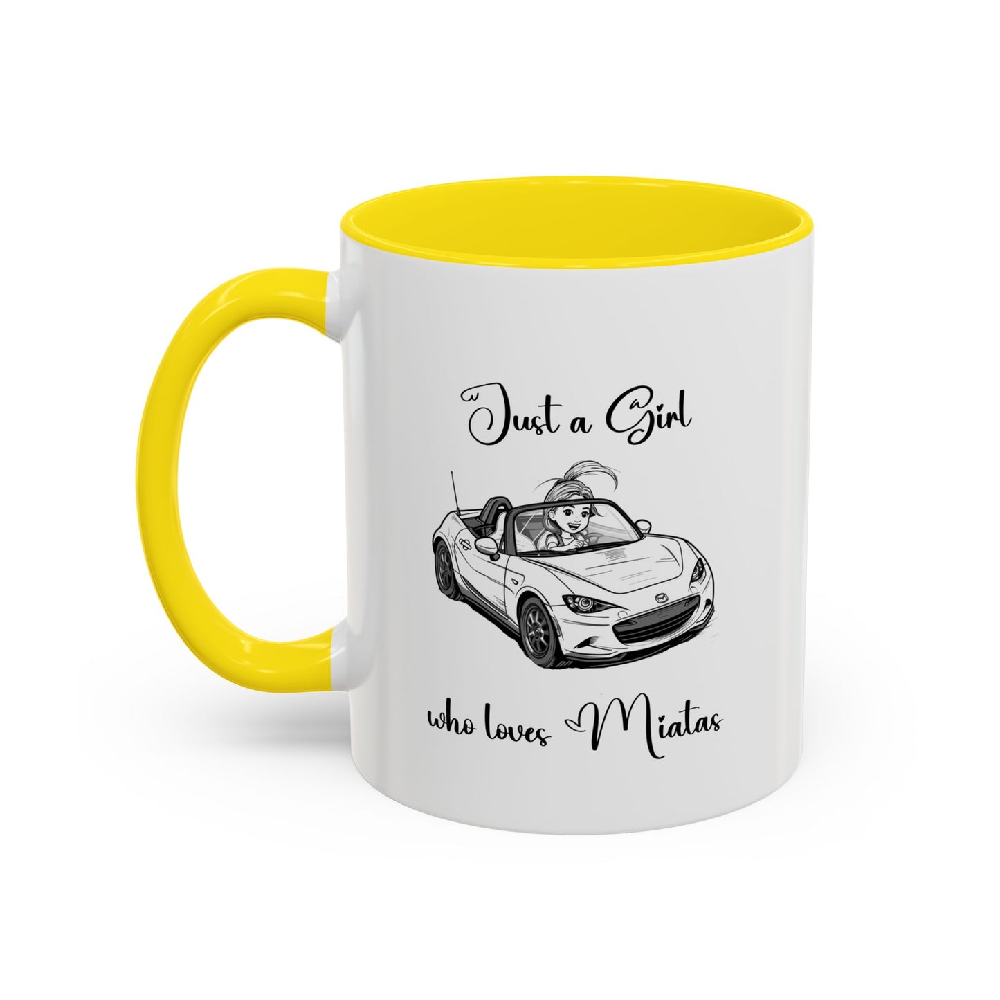 Just a Girl Who Loves Miatas Coffee Mug