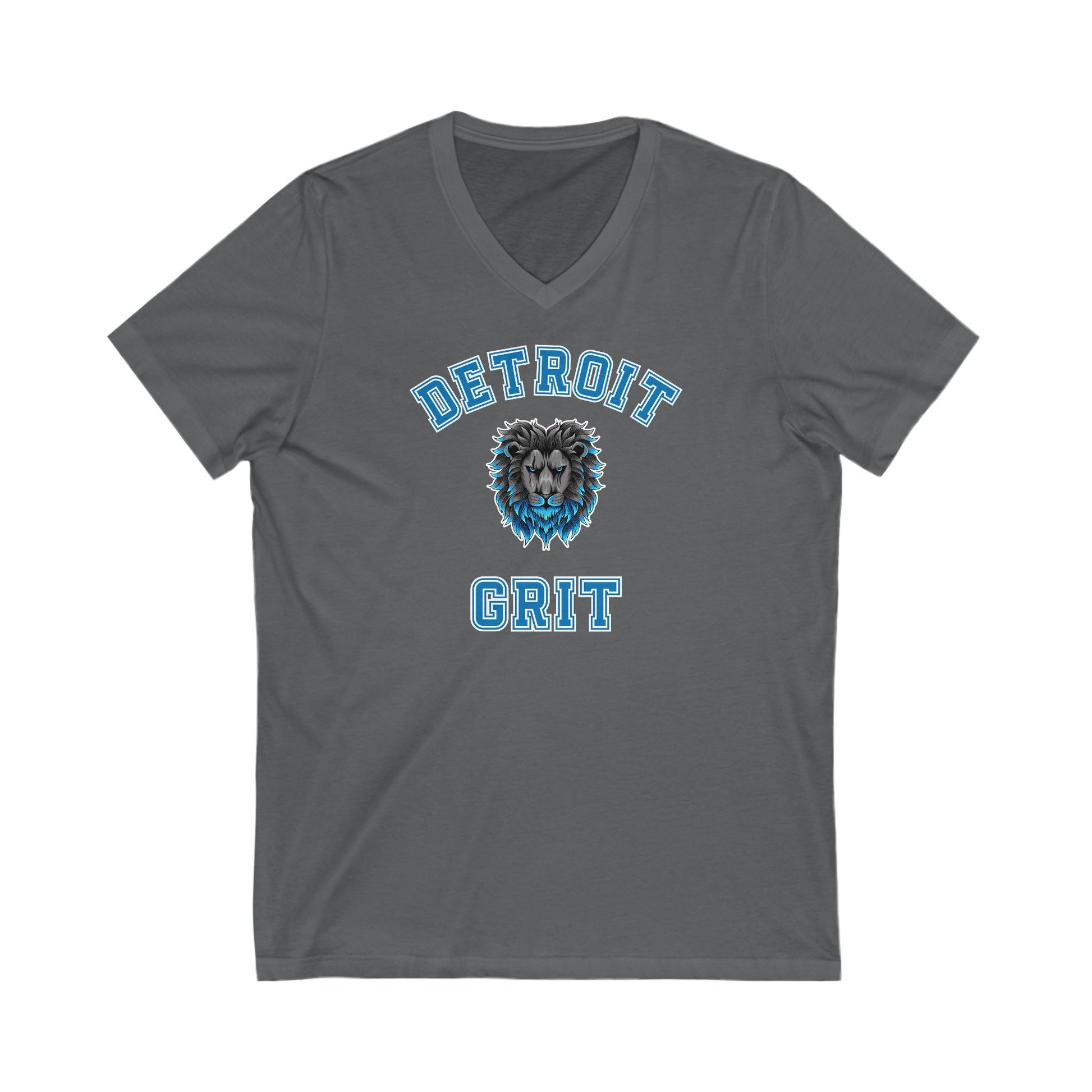 Detroit Lions Grit Jersey Short Sleeve V-Neck Tee