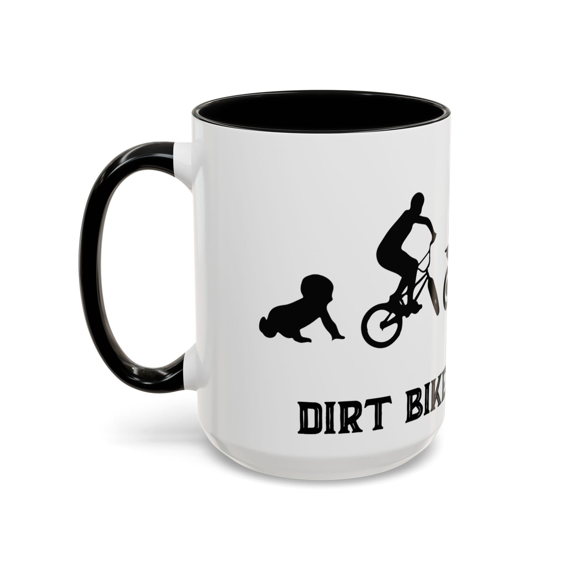 Dirt Bike Evolution Coffee Mug