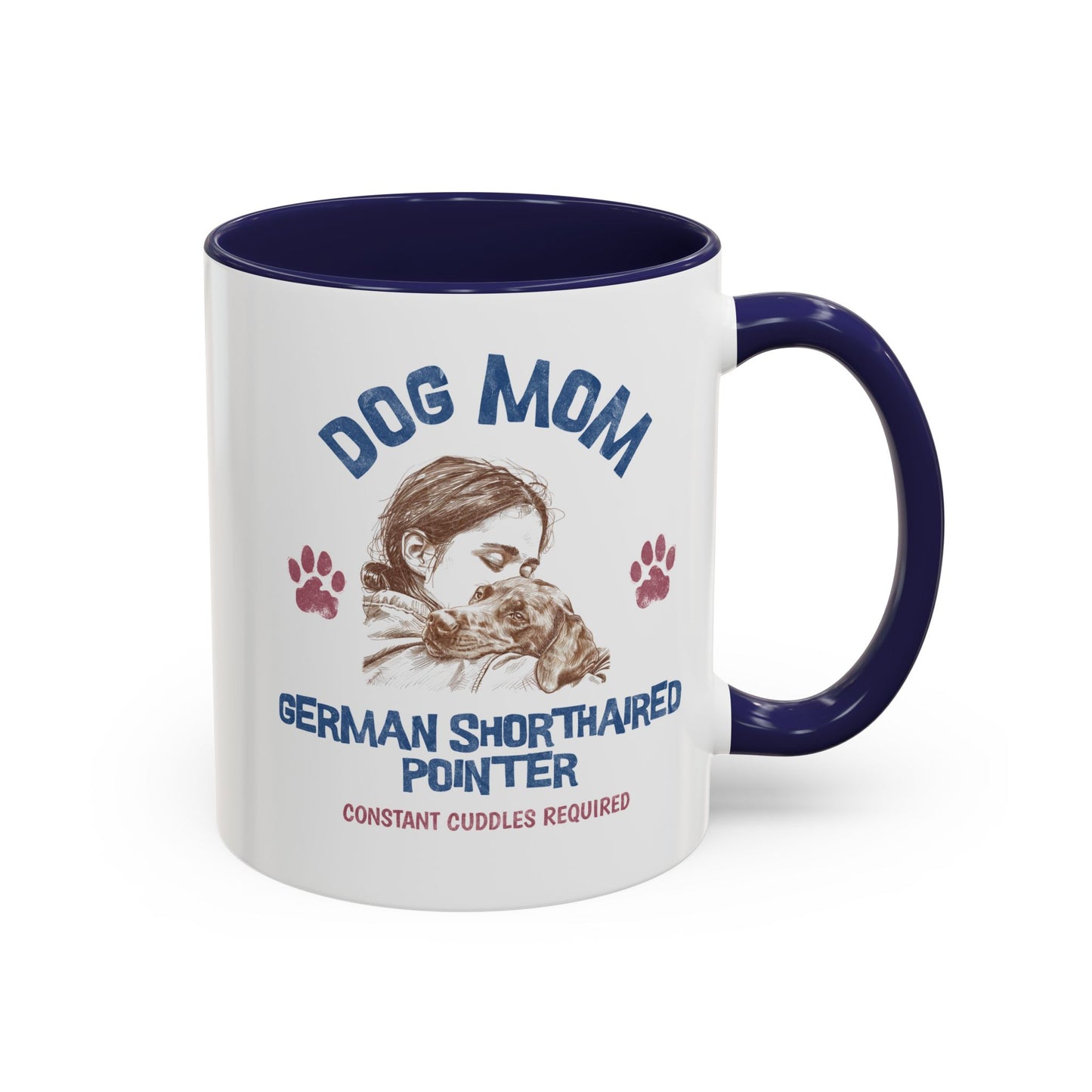 German Shorthaired Pointer GSP Dog Mom v1 Coffee Mug