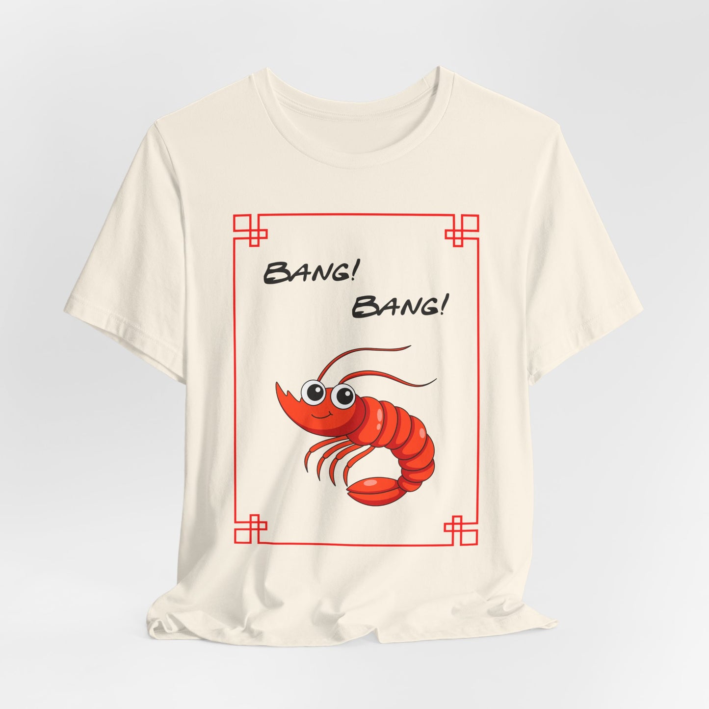 Bang! Bang! Shrimp Jersey Short Sleeve Tee