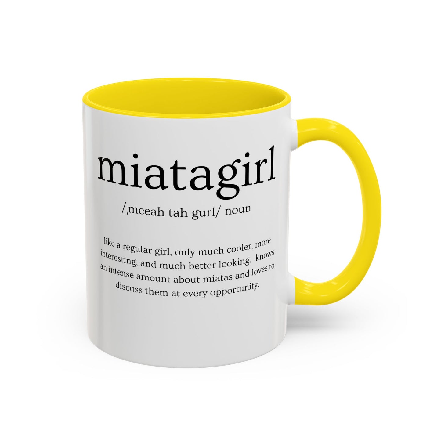 Miata Girl Defined Coffee Mug