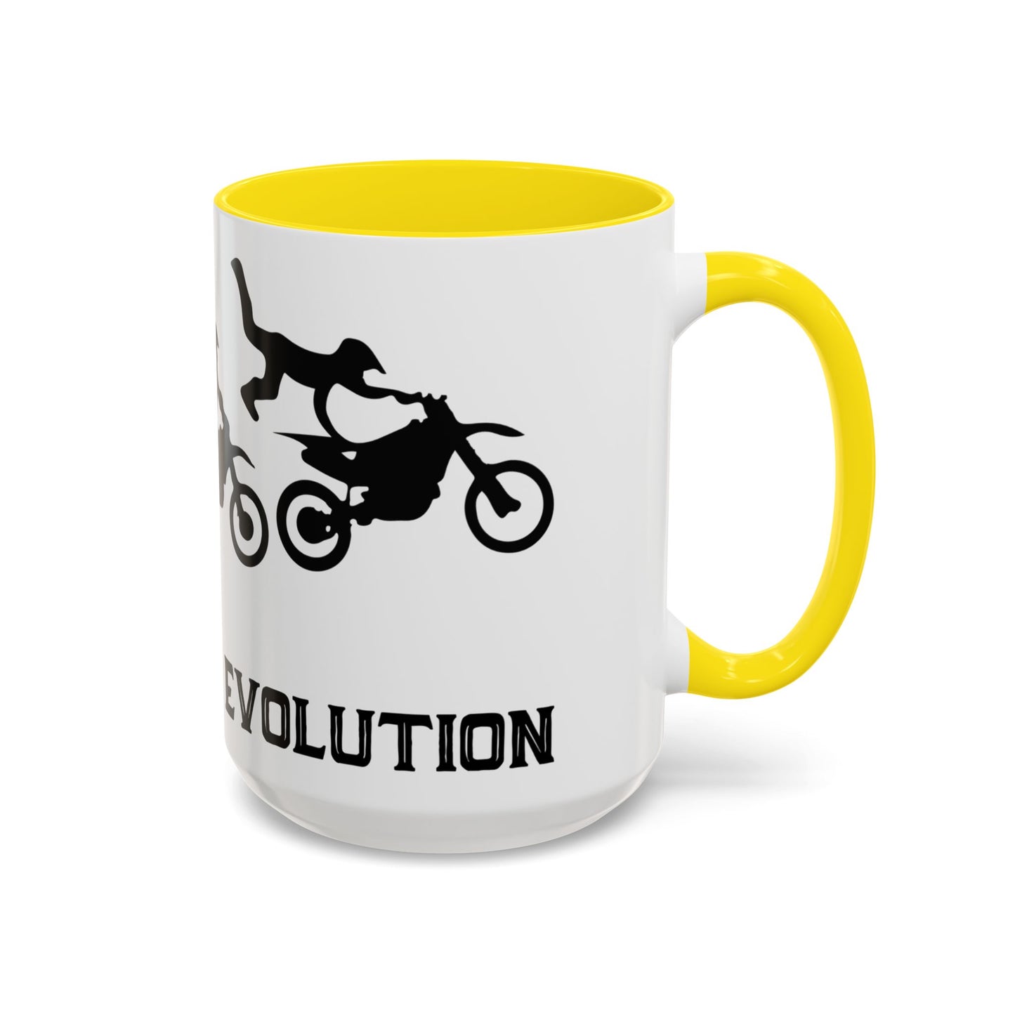 Dirt Bike Evolution Coffee Mug