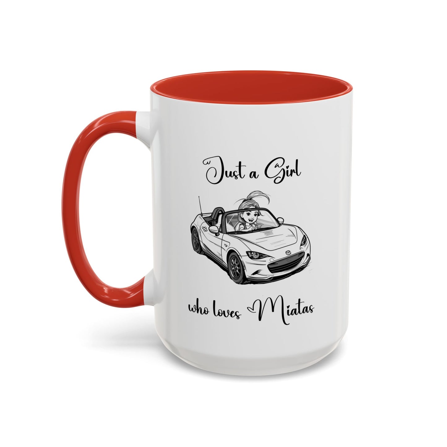 Just a Girl Who Loves Miatas Coffee Mug