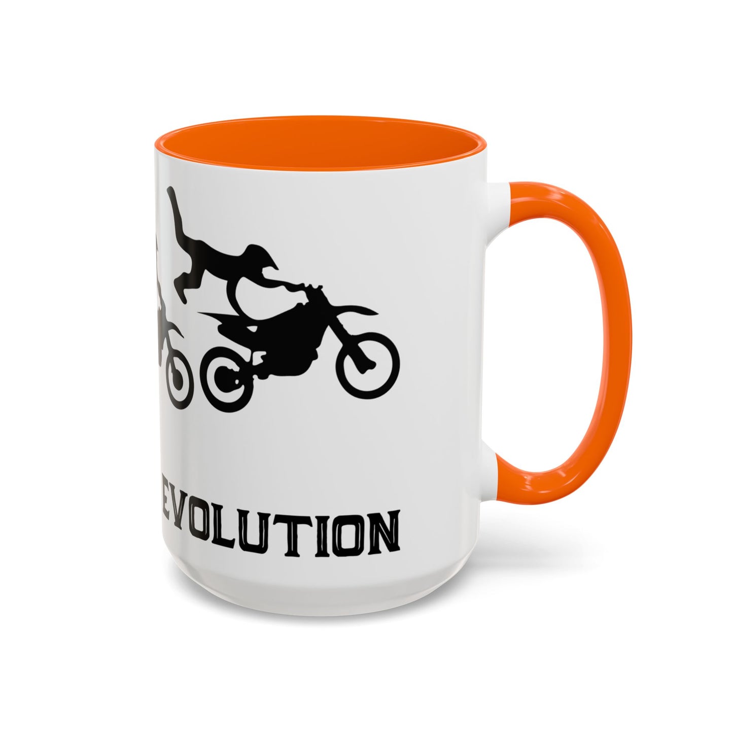 Dirt Bike Evolution Coffee Mug