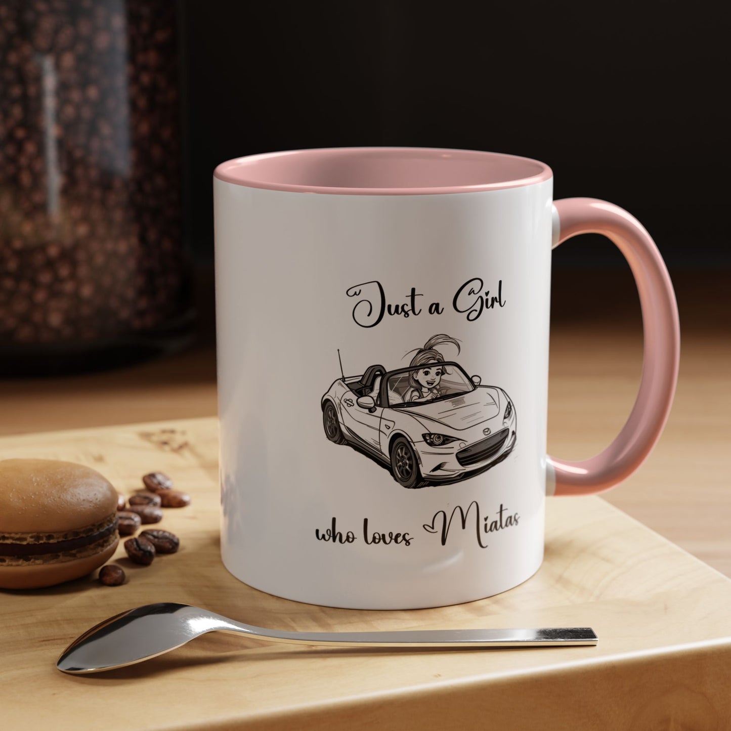 Just a Girl Who Loves Miatas Coffee Mug