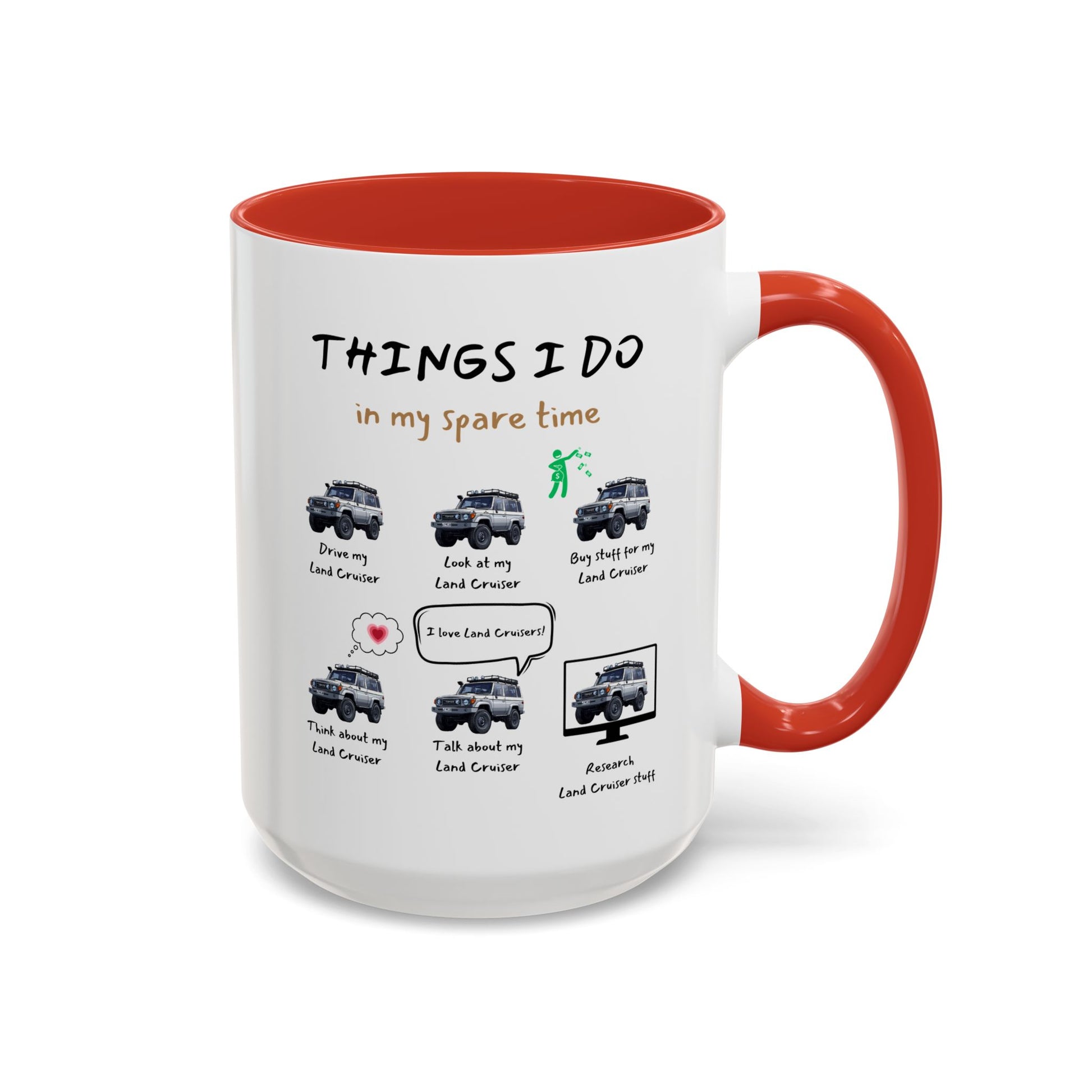 Land Cruiser Trucks in my Spare Time Coffee Mug