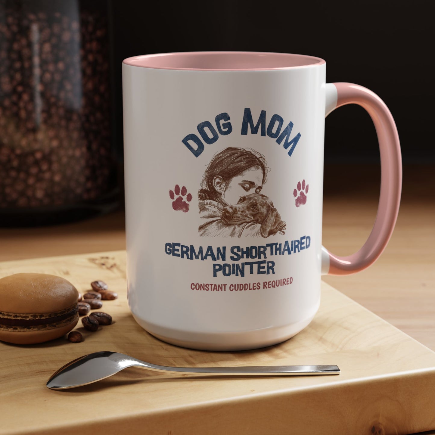 German Shorthaired Pointer GSP Dog Mom v1 Coffee Mug