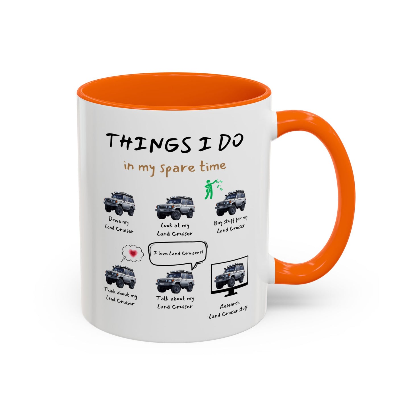 Land Cruiser Trucks in my Spare Time Coffee Mug