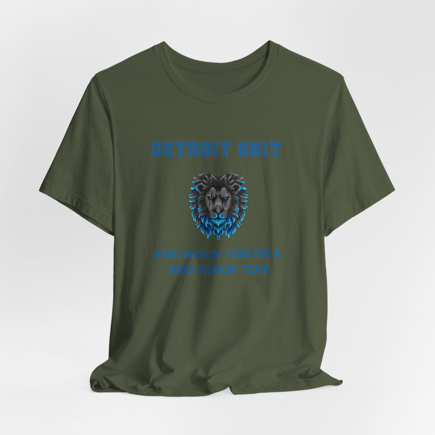 Detroit Lions Grit Fans Jersey Short Sleeve Tee