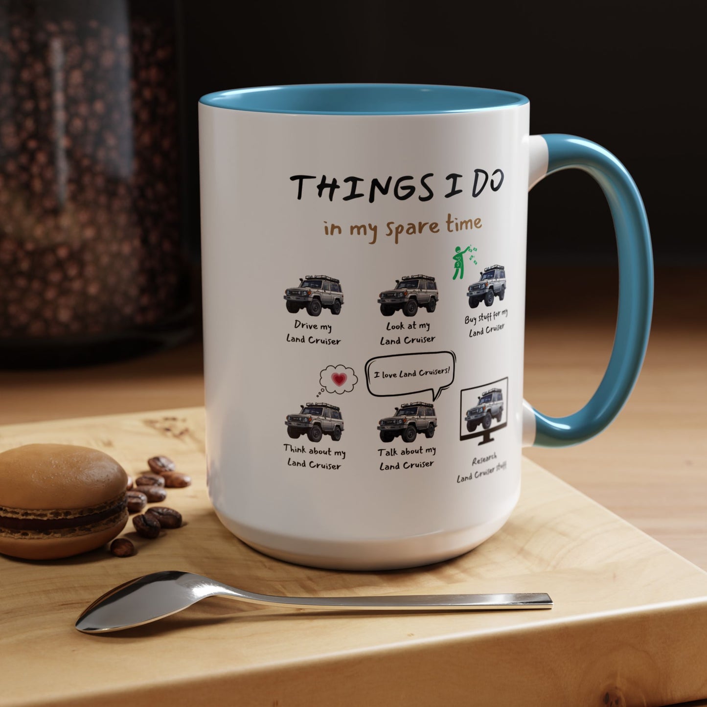 Land Cruiser Trucks in my Spare Time Coffee Mug