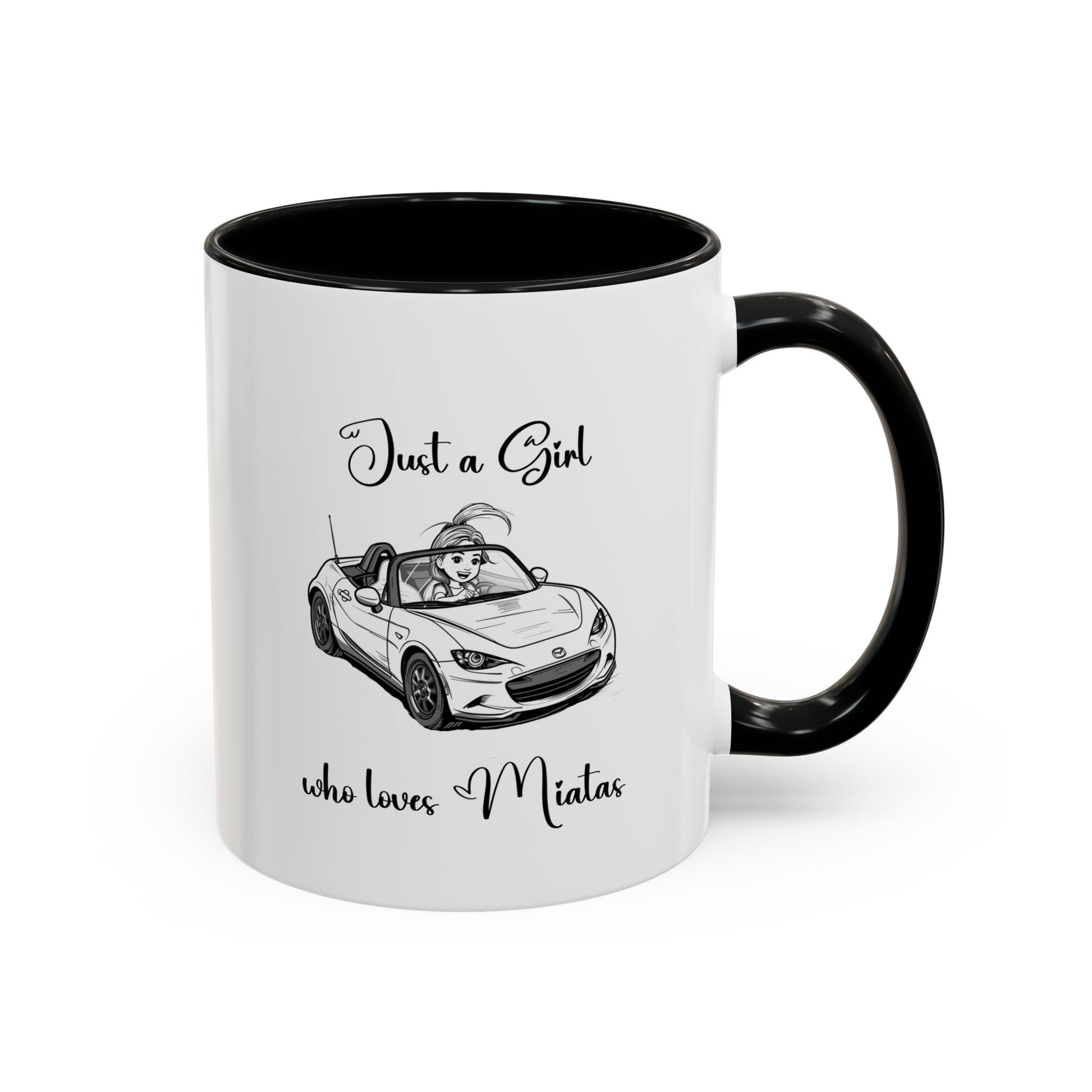 Just a Girl Who Loves Miatas Coffee Mug