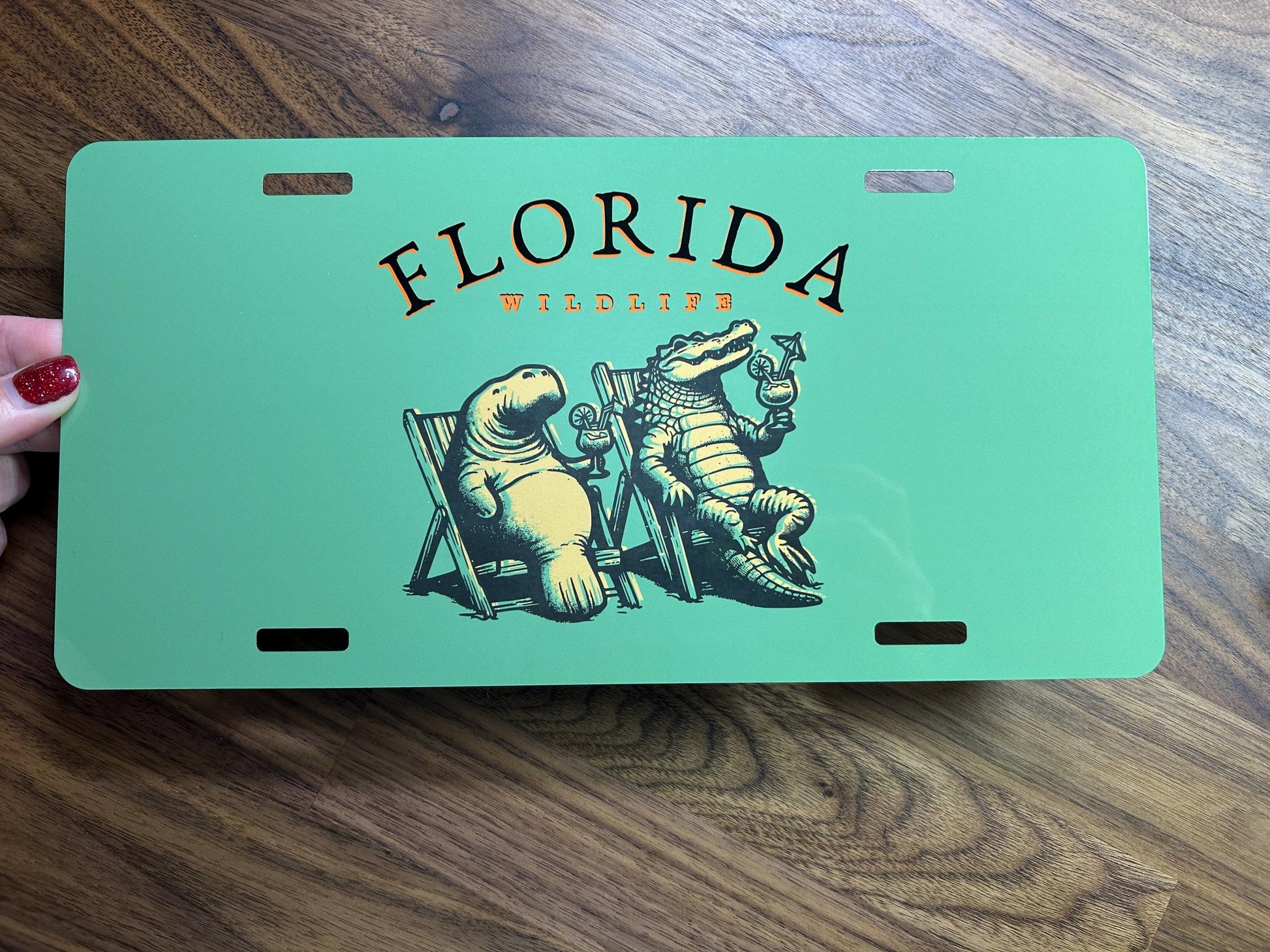 Florida Wildlife Vanity License Plate