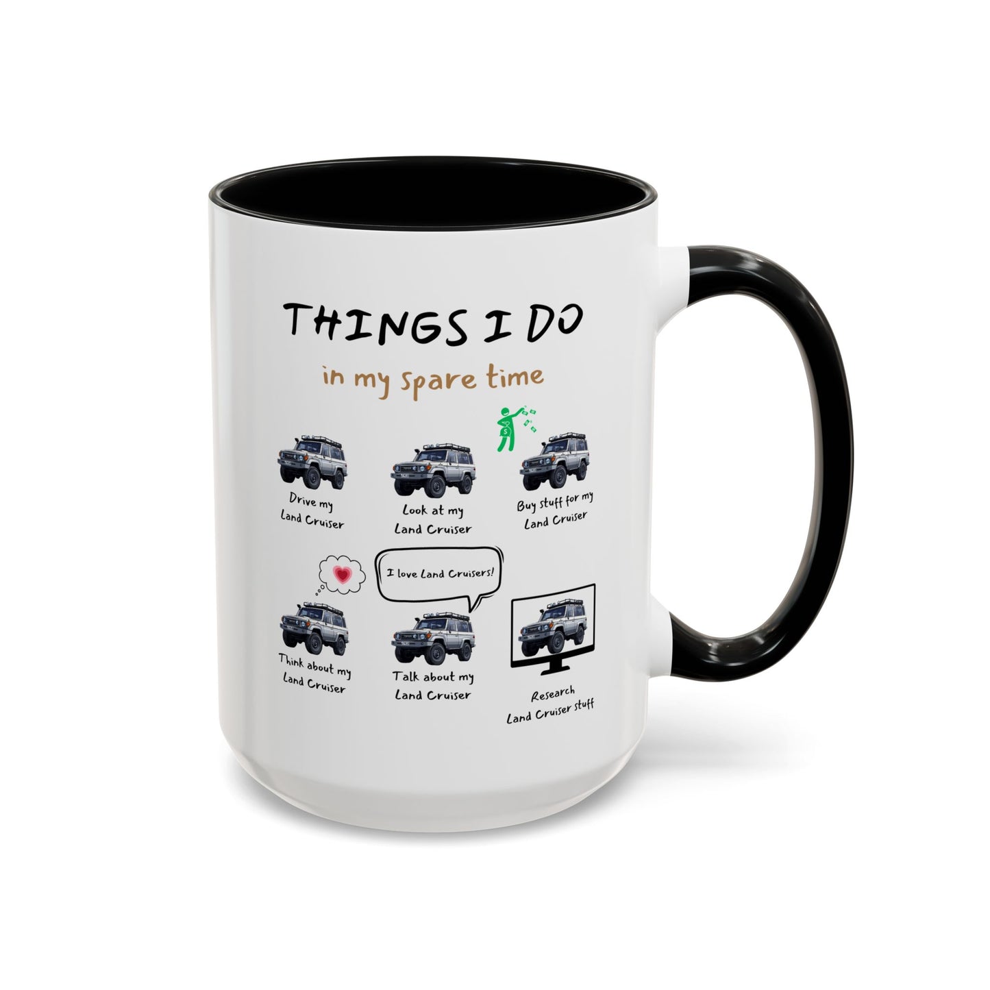 Land Cruiser Trucks in my Spare Time Coffee Mug