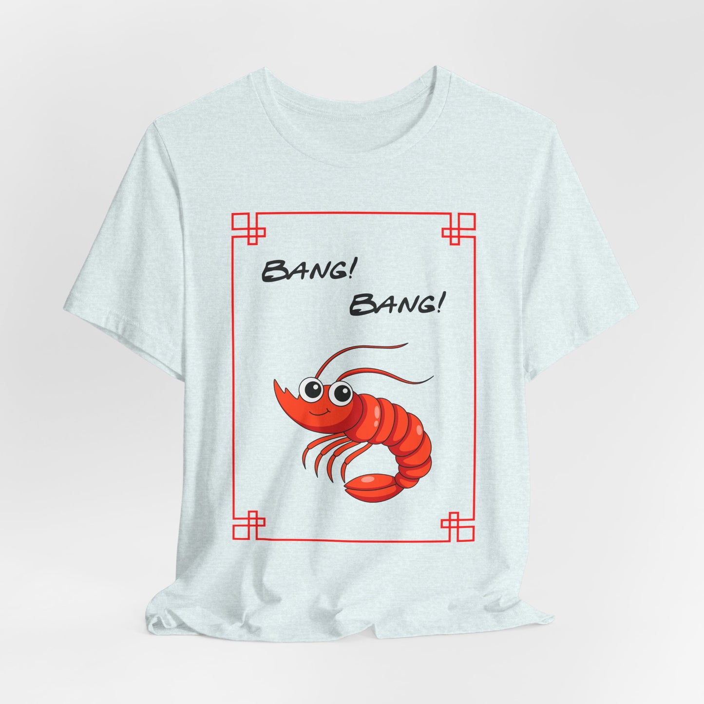 Bang! Bang! Shrimp Jersey Short Sleeve Tee