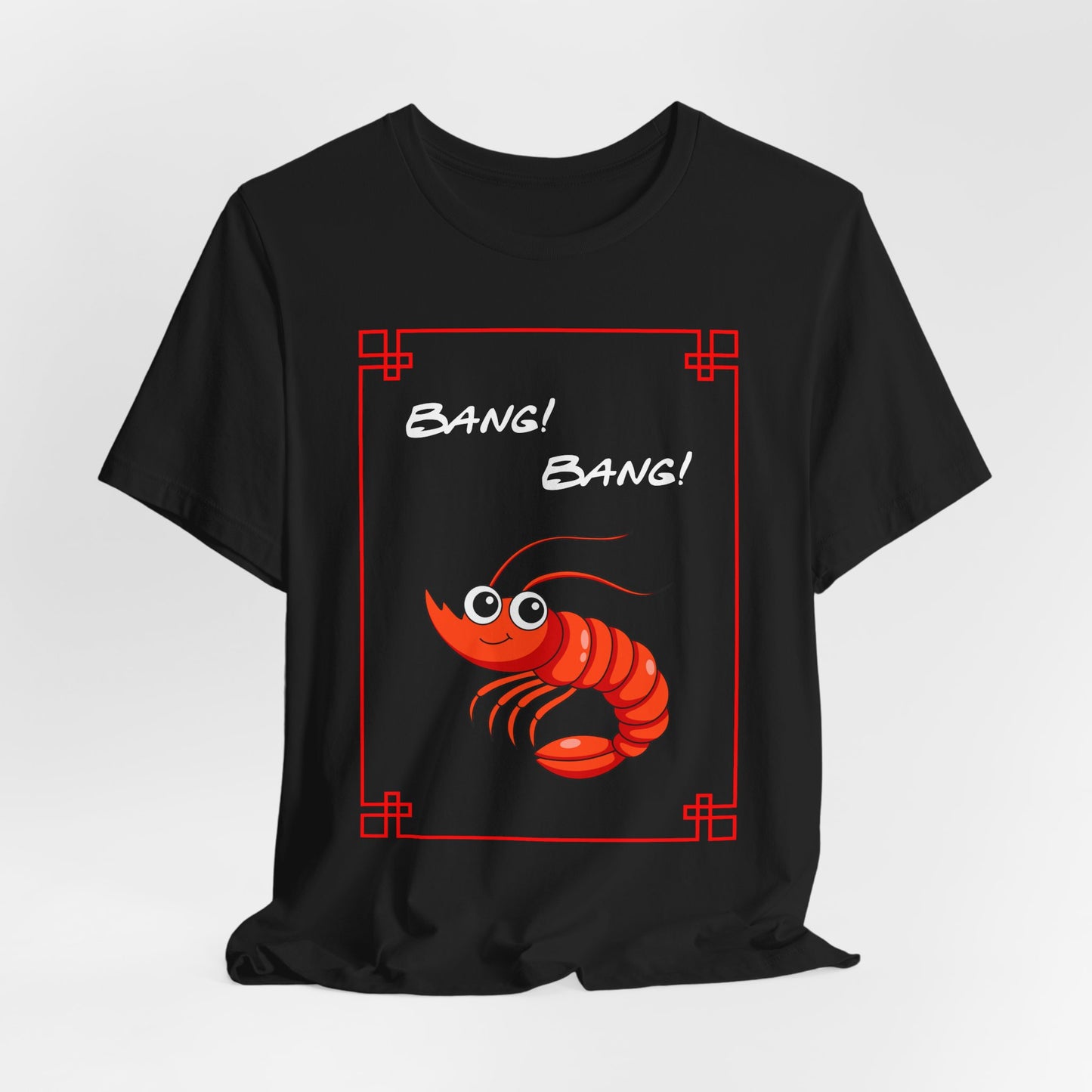 Bang! Bang! Shrimp Jersey Short Sleeve Tee