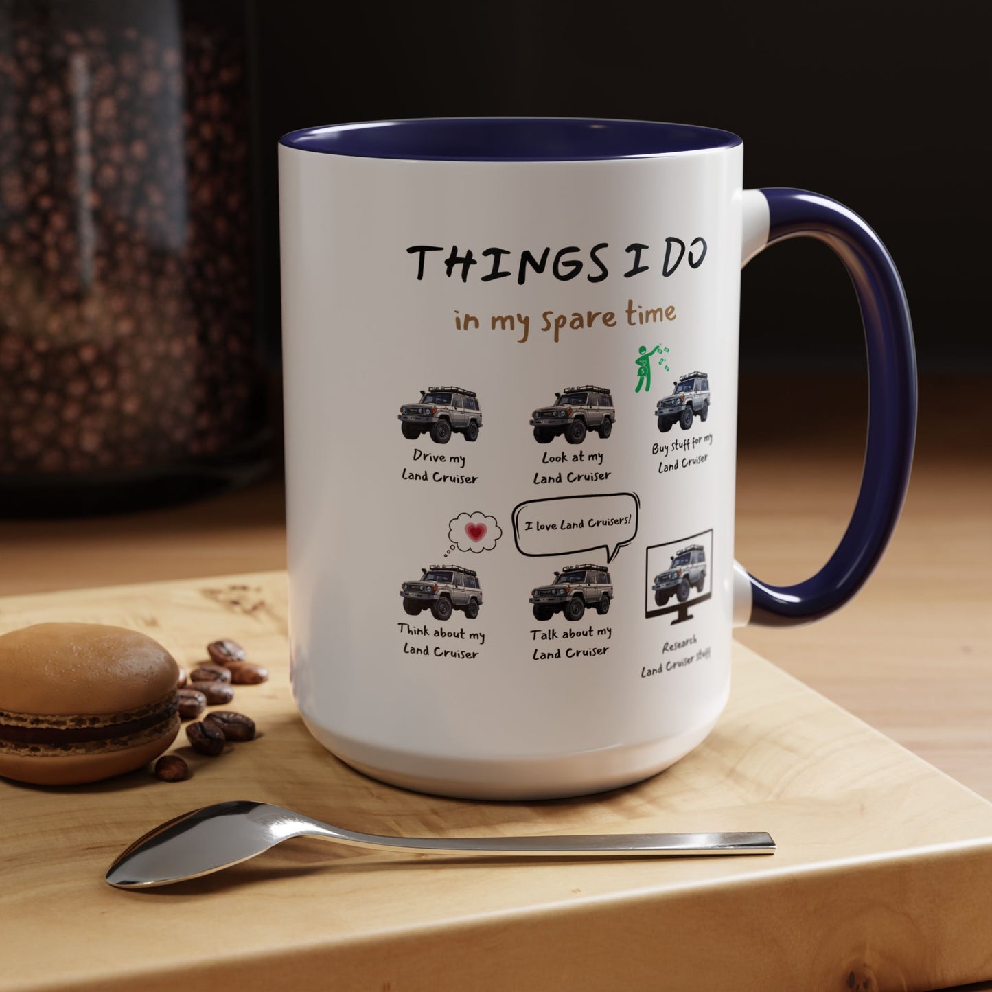 Land Cruiser Trucks in my Spare Time Coffee Mug