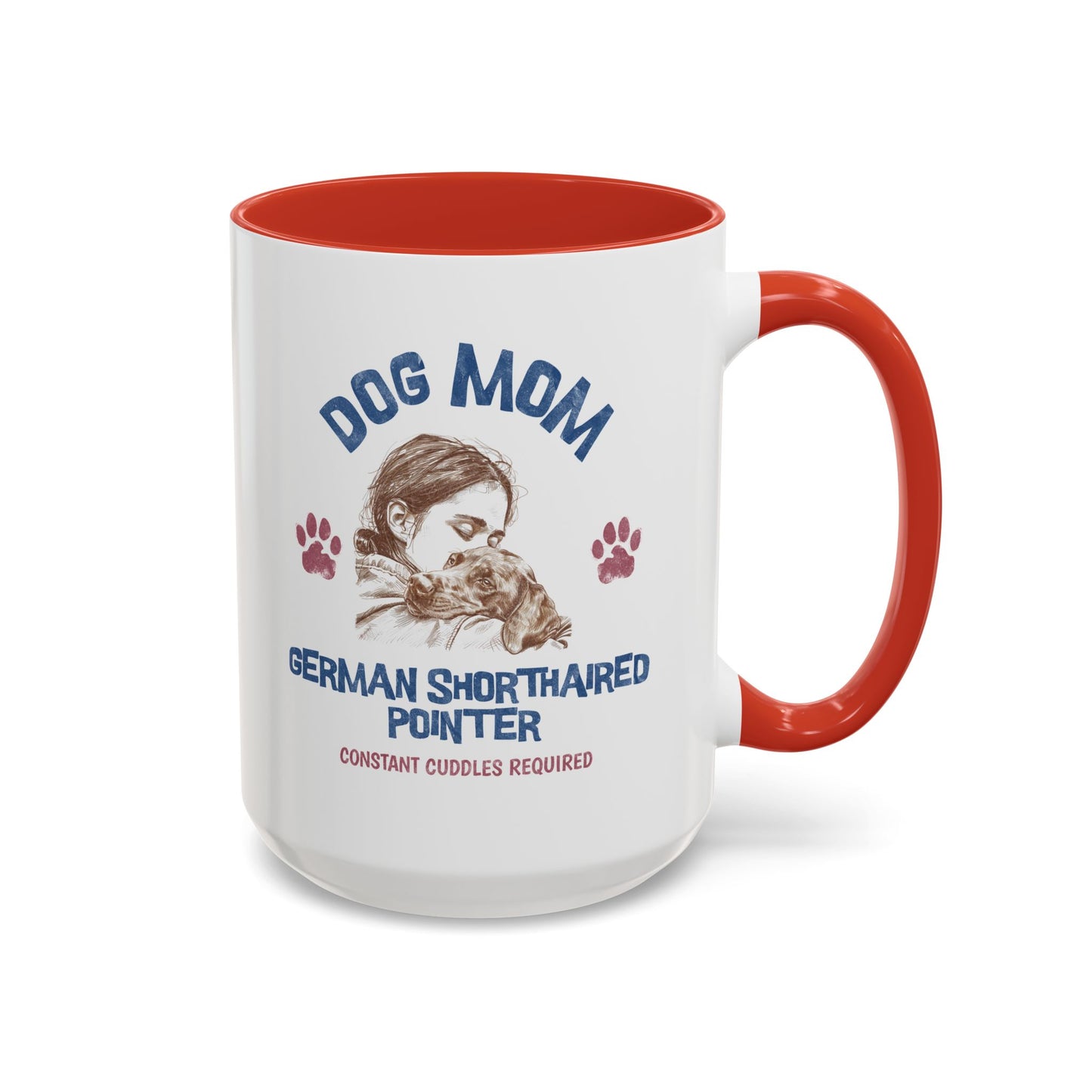 German Shorthaired Pointer GSP Dog Mom v1 Coffee Mug