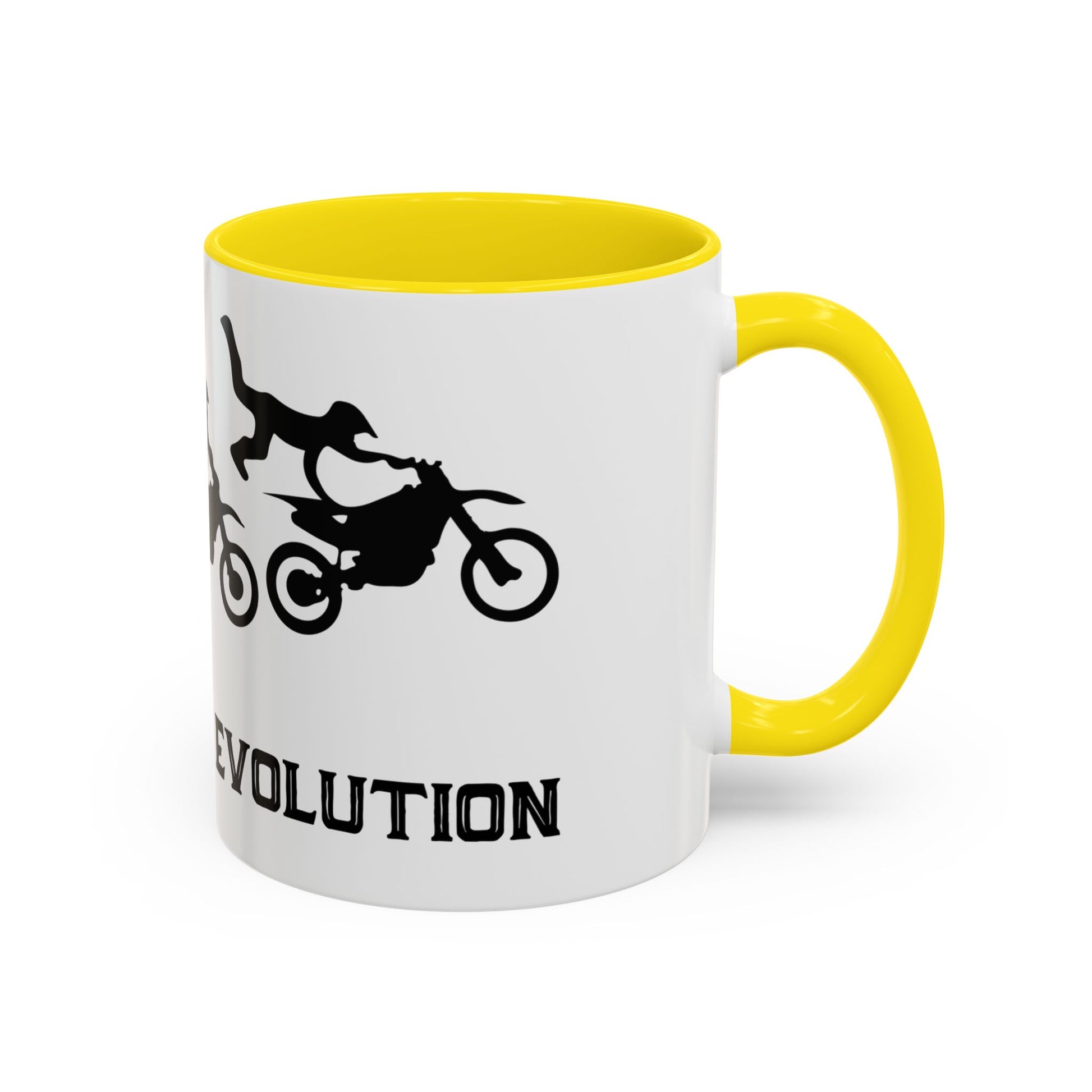 Dirt Bike Evolution Coffee Mug