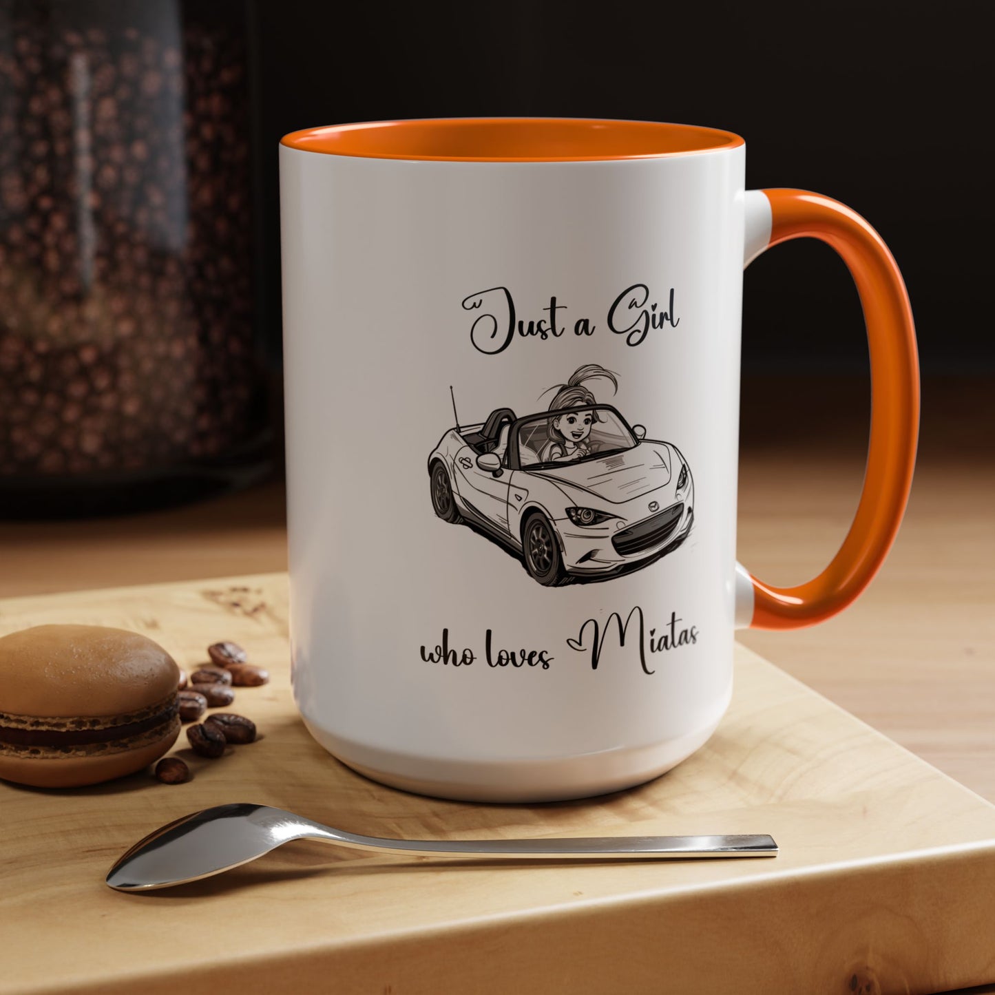 Just a Girl Who Loves Miatas Coffee Mug