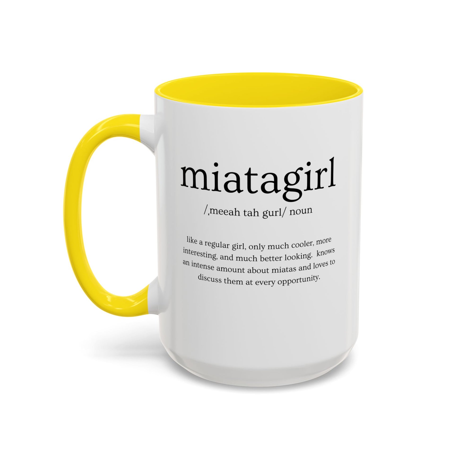 Miata Girl Defined Coffee Mug