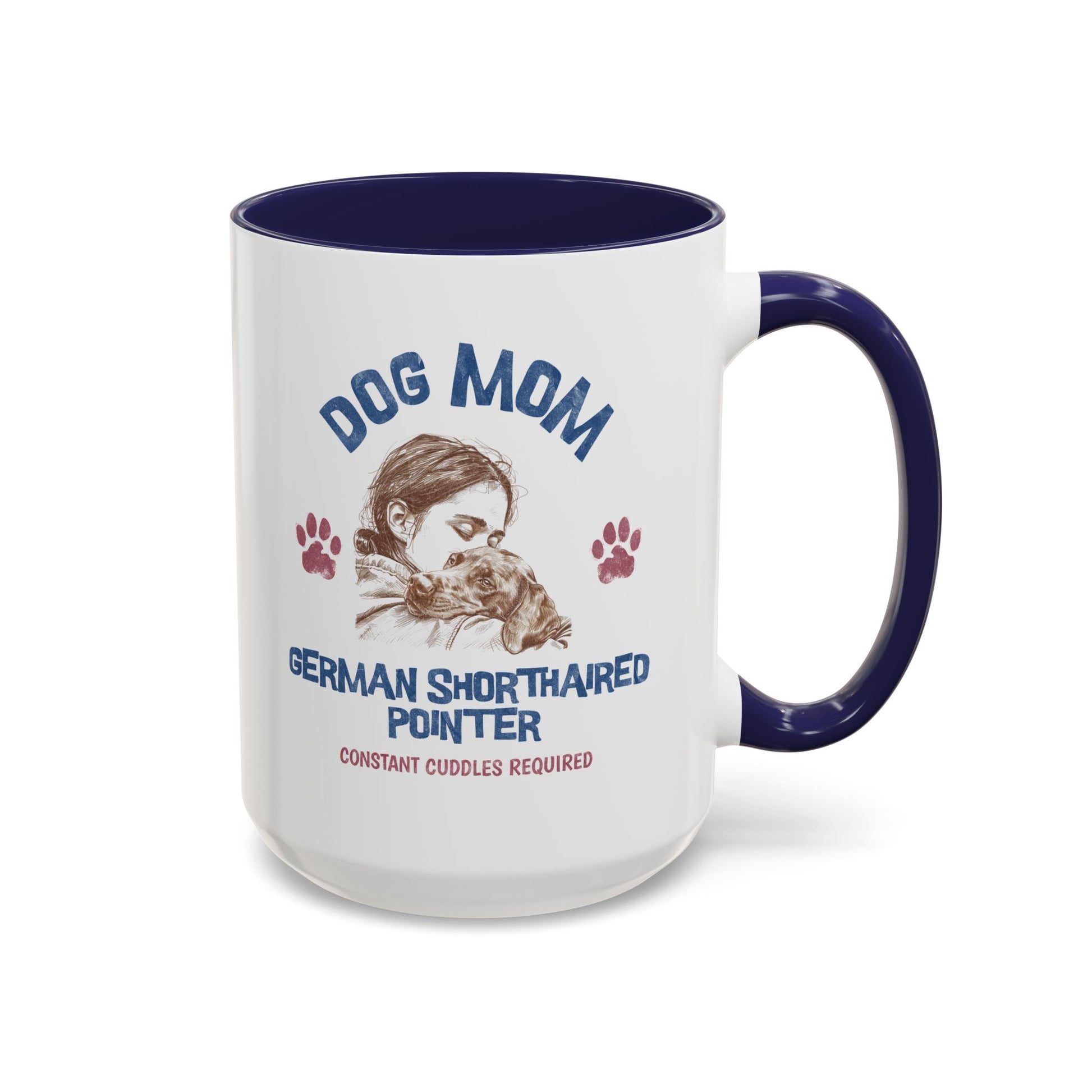 German Shorthaired Pointer GSP Dog Mom v1 Coffee Mug