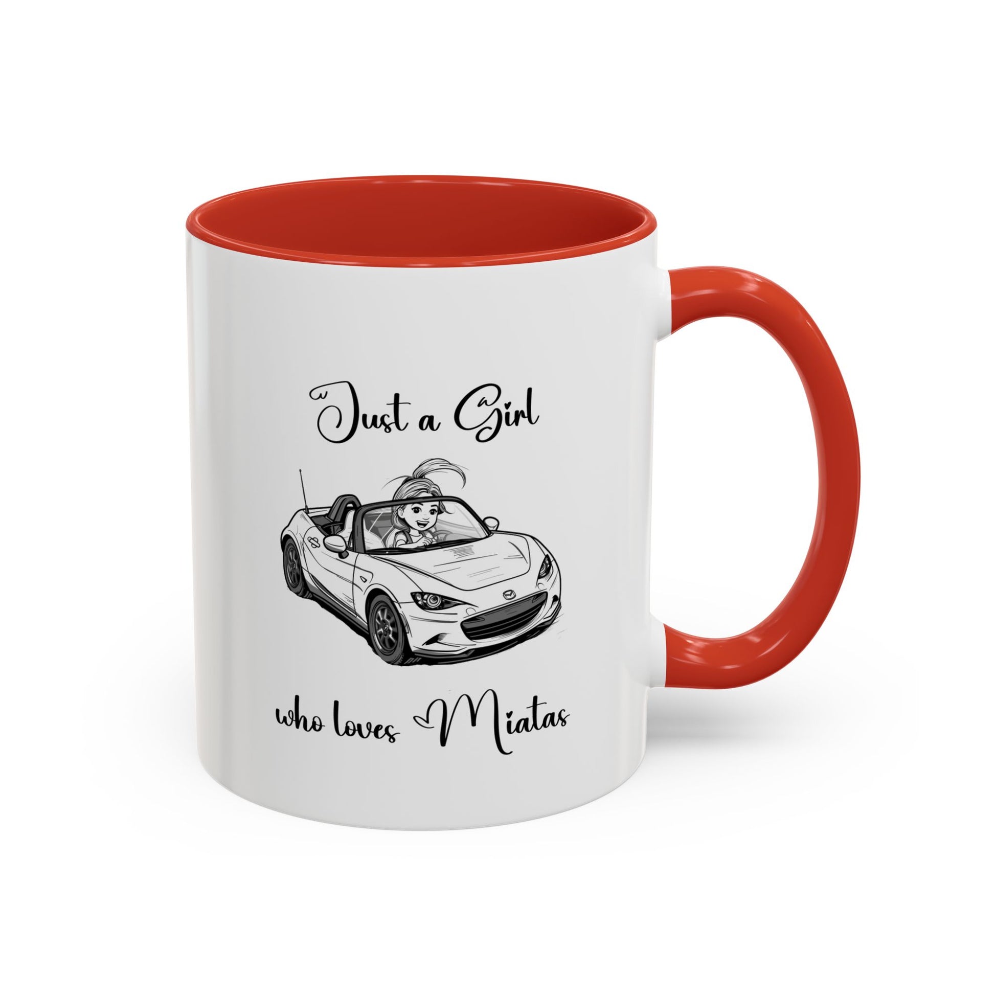 Just a Girl Who Loves Miatas Coffee Mug