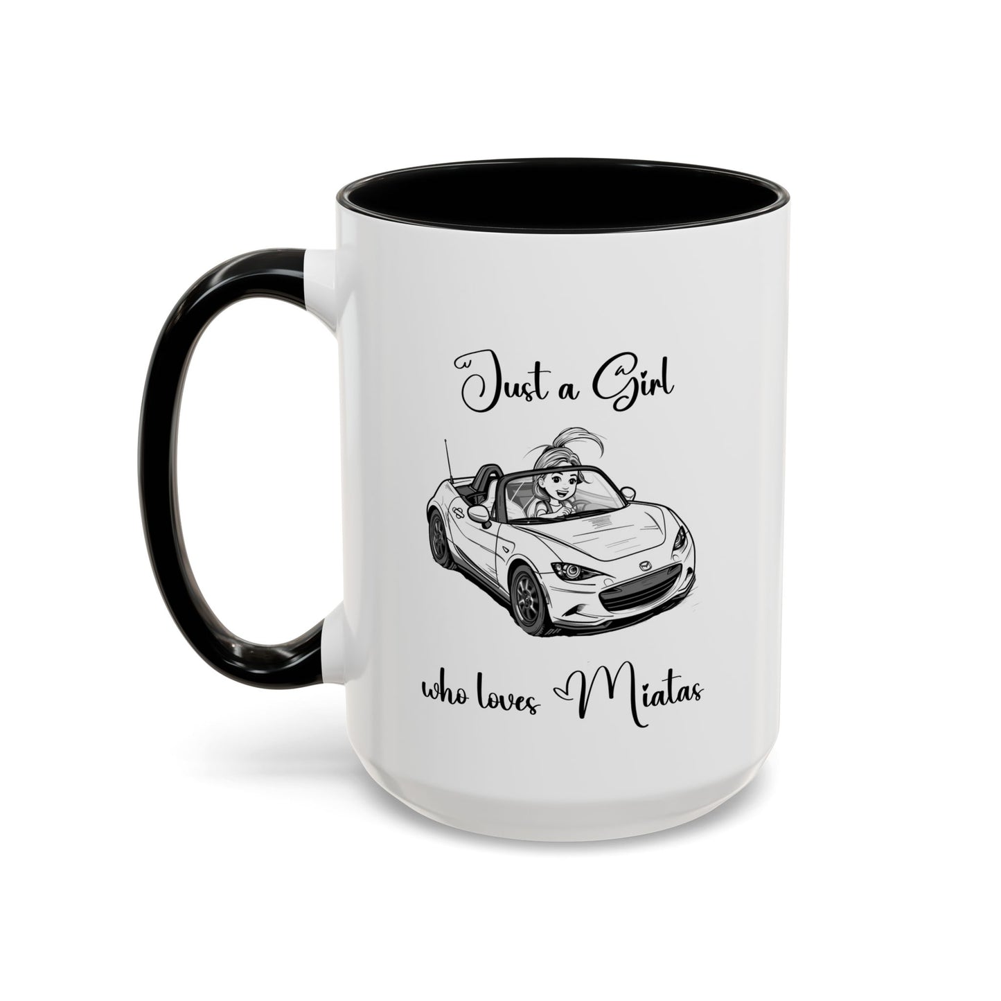 Just a Girl Who Loves Miatas Coffee Mug