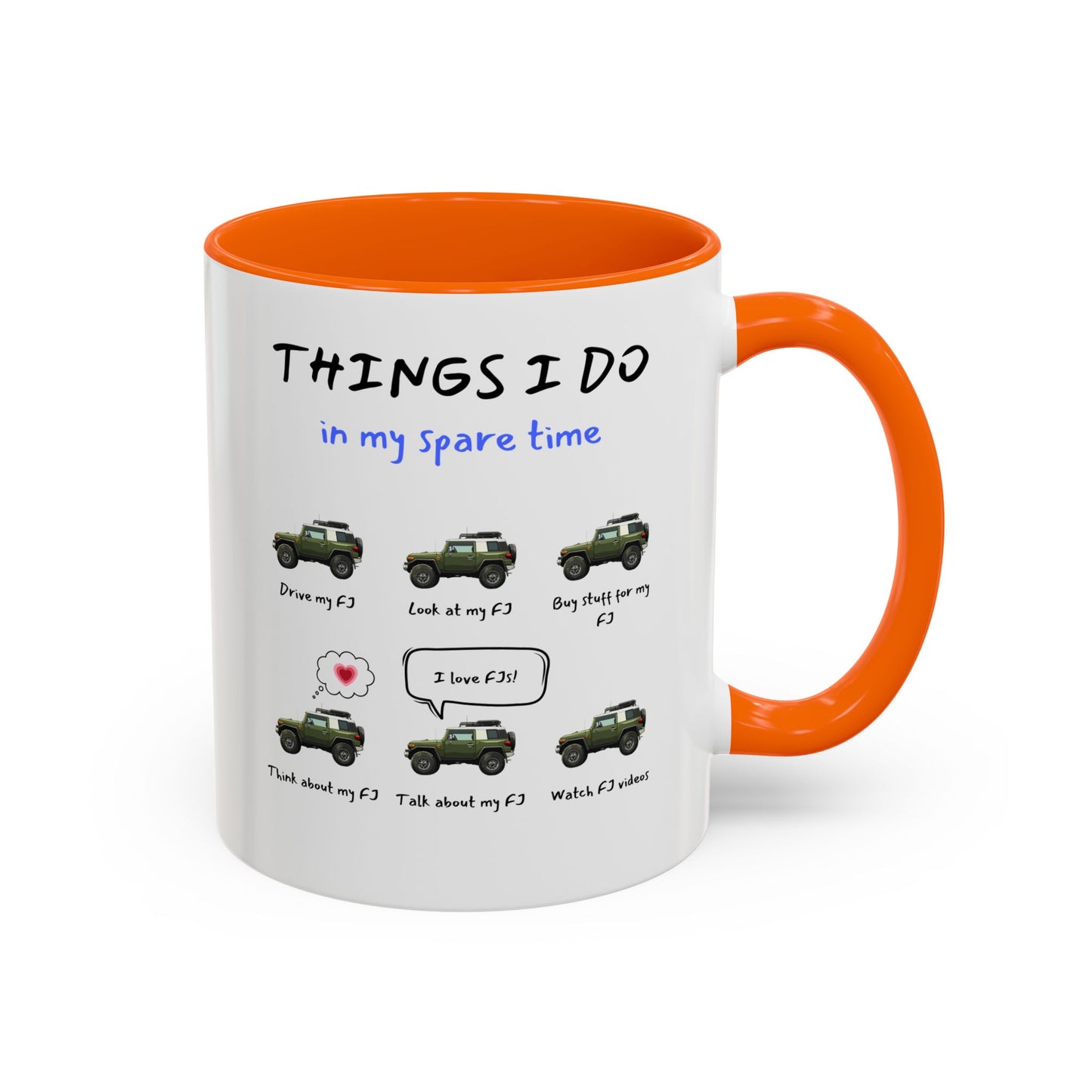 FJ Cruiser Trucks in my Spare Time Coffee Mug