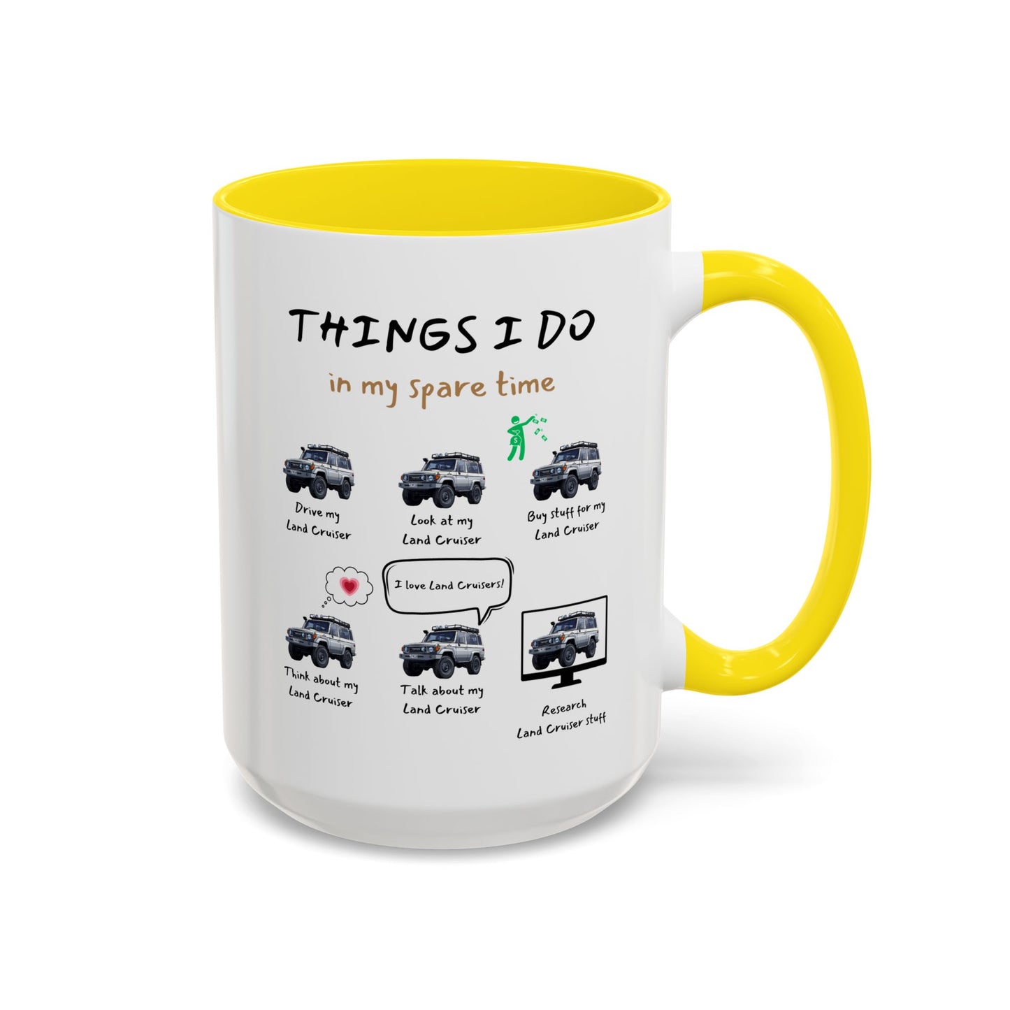 Land Cruiser Trucks in my Spare Time Coffee Mug