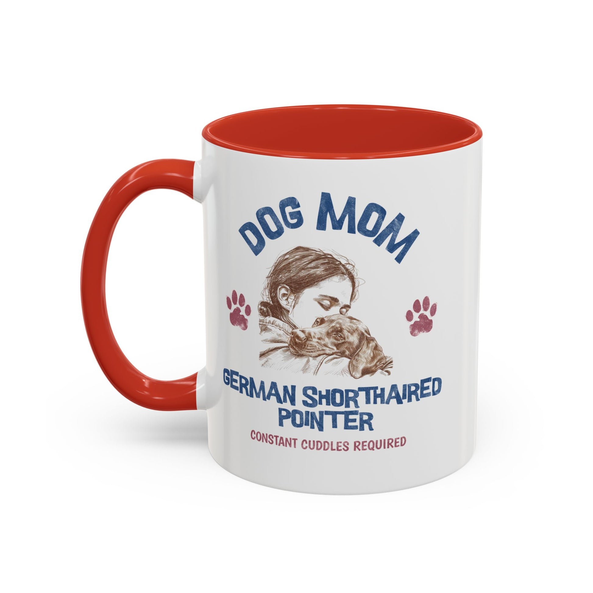 German Shorthaired Pointer GSP Dog Mom v1 Coffee Mug