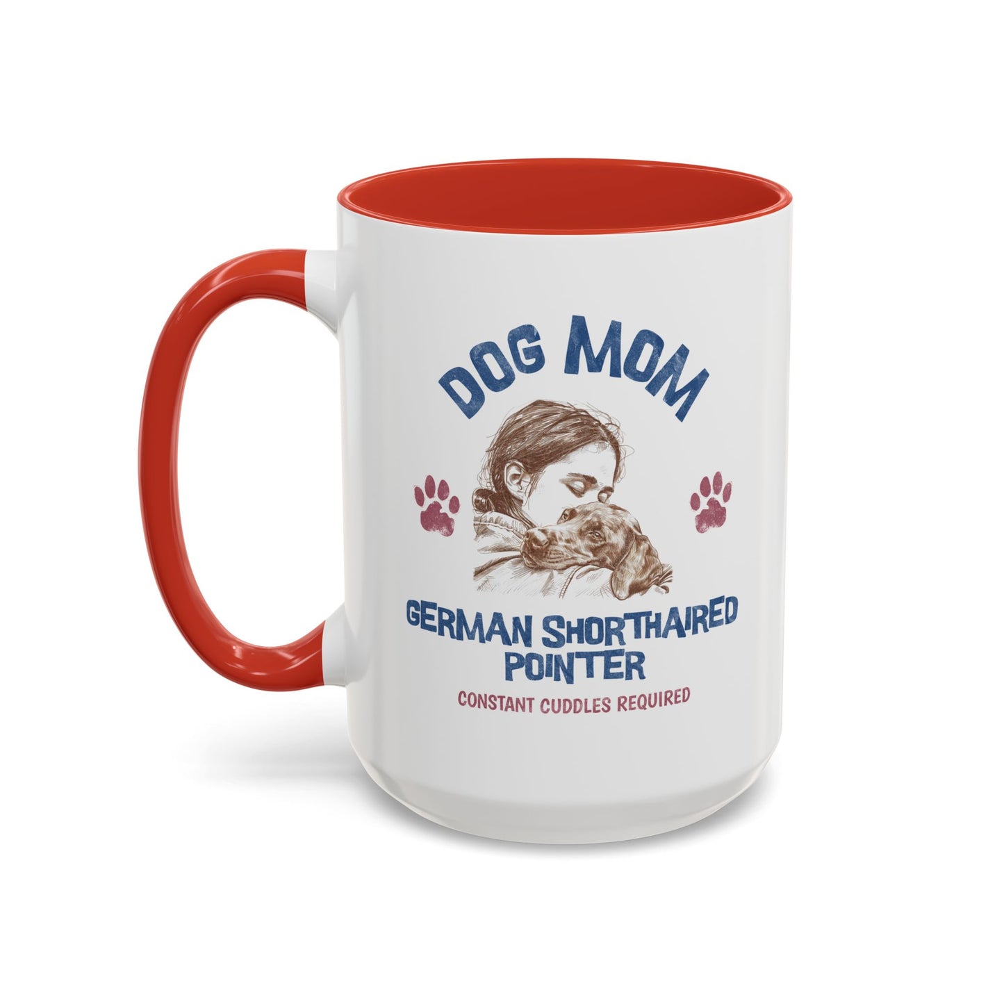 German Shorthaired Pointer GSP Dog Mom v1 Coffee Mug