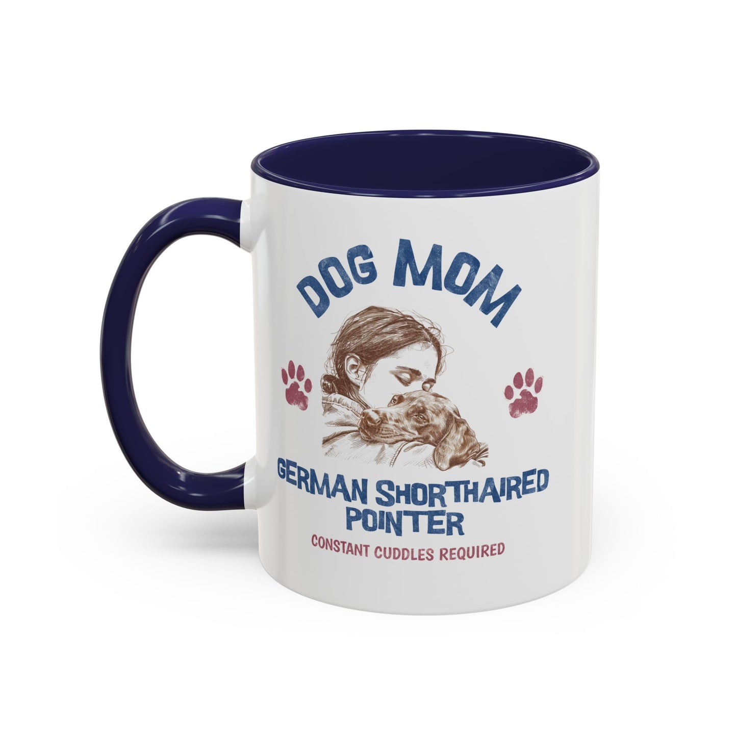 German Shorthaired Pointer GSP Dog Mom v1 Coffee Mug