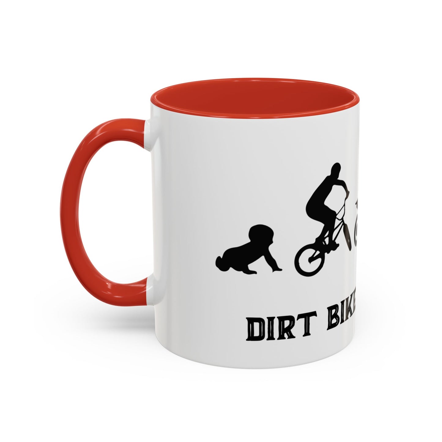 Dirt Bike Evolution Coffee Mug