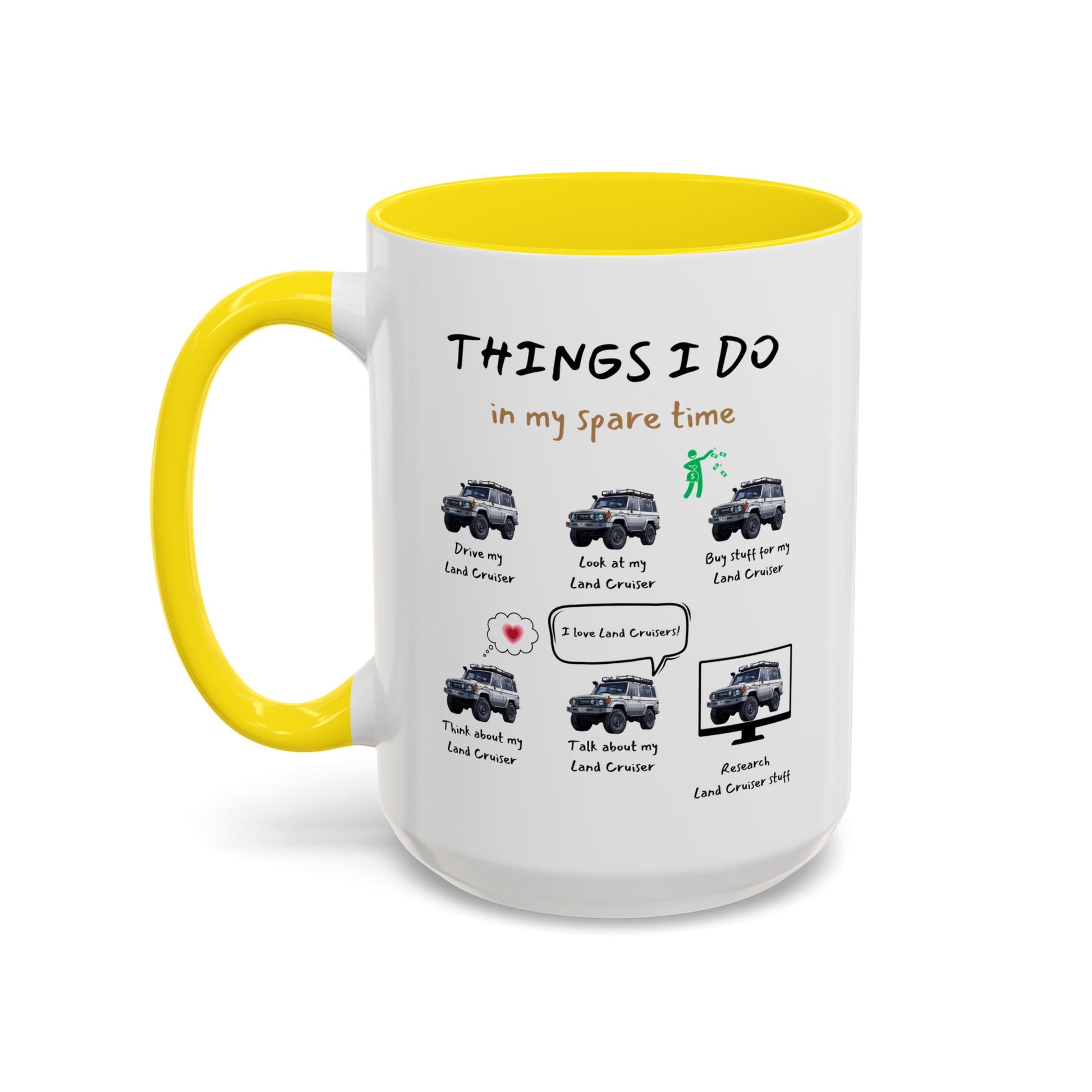 Land Cruiser Trucks in my Spare Time Coffee Mug