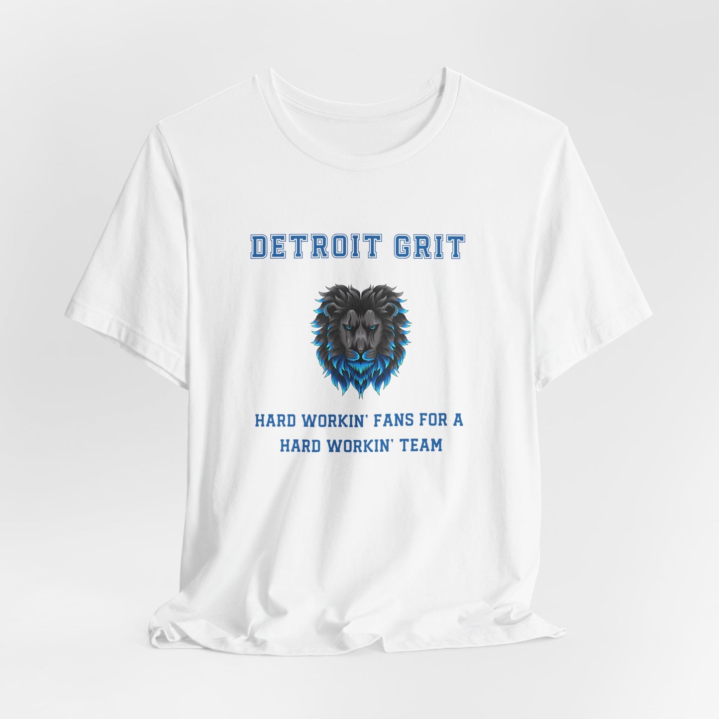 Detroit Lions Grit Fans Jersey Short Sleeve Tee