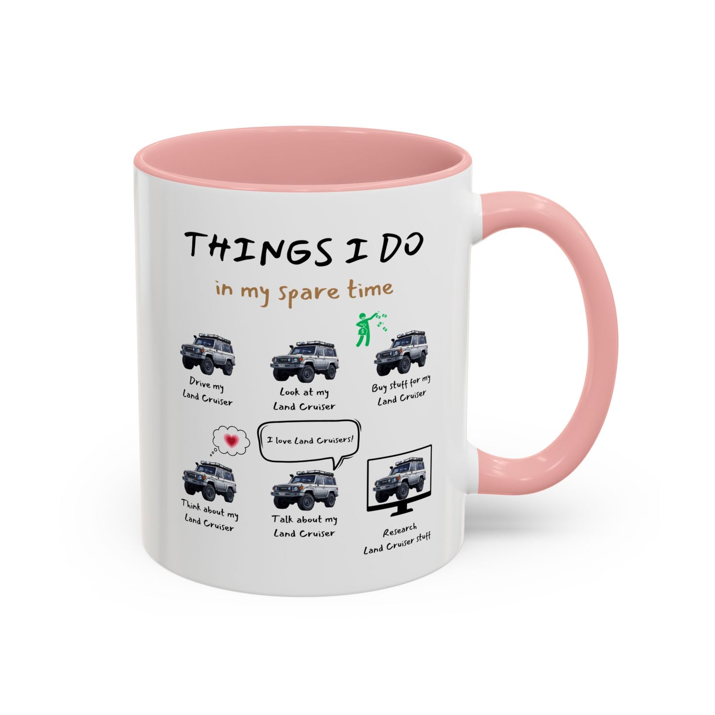 Land Cruiser Trucks in my Spare Time Coffee Mug