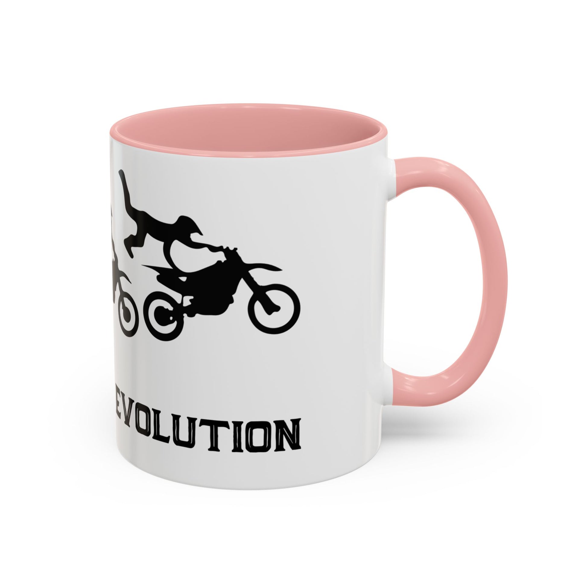 Dirt Bike Evolution Coffee Mug