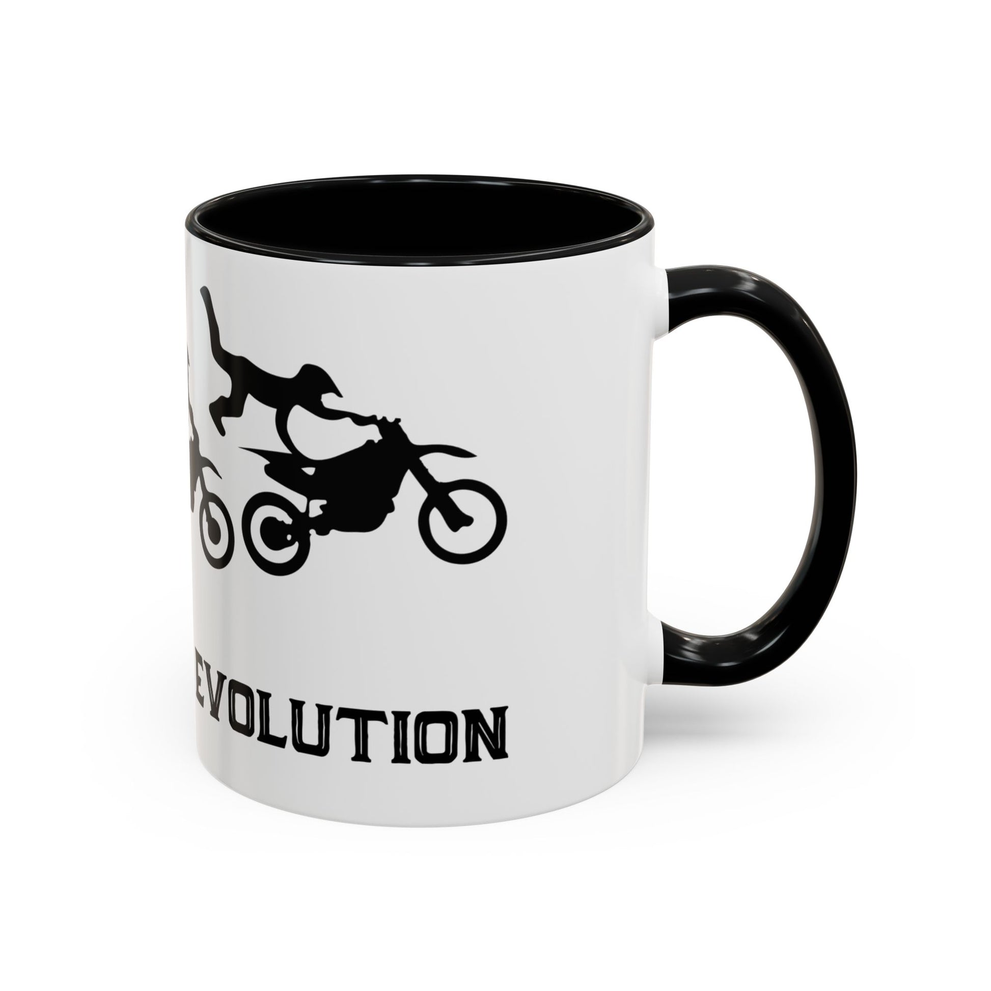 Dirt Bike Evolution Coffee Mug