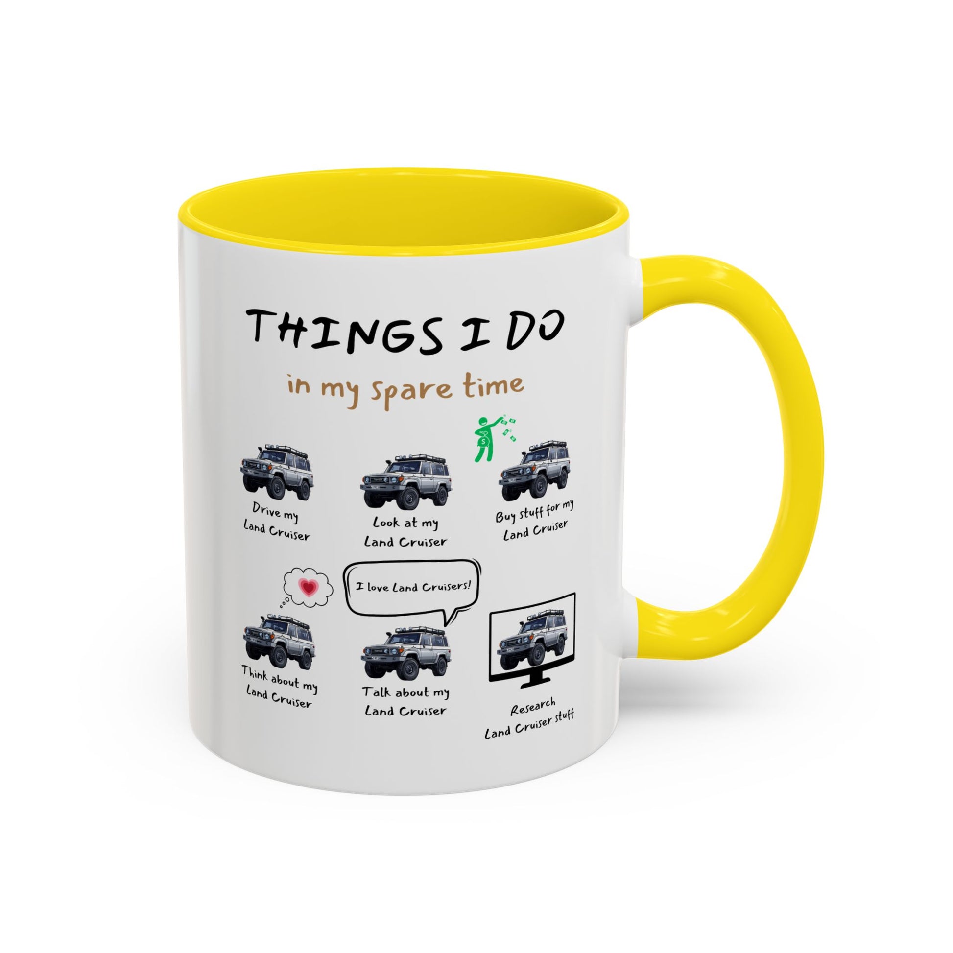 Land Cruiser Trucks in my Spare Time Coffee Mug