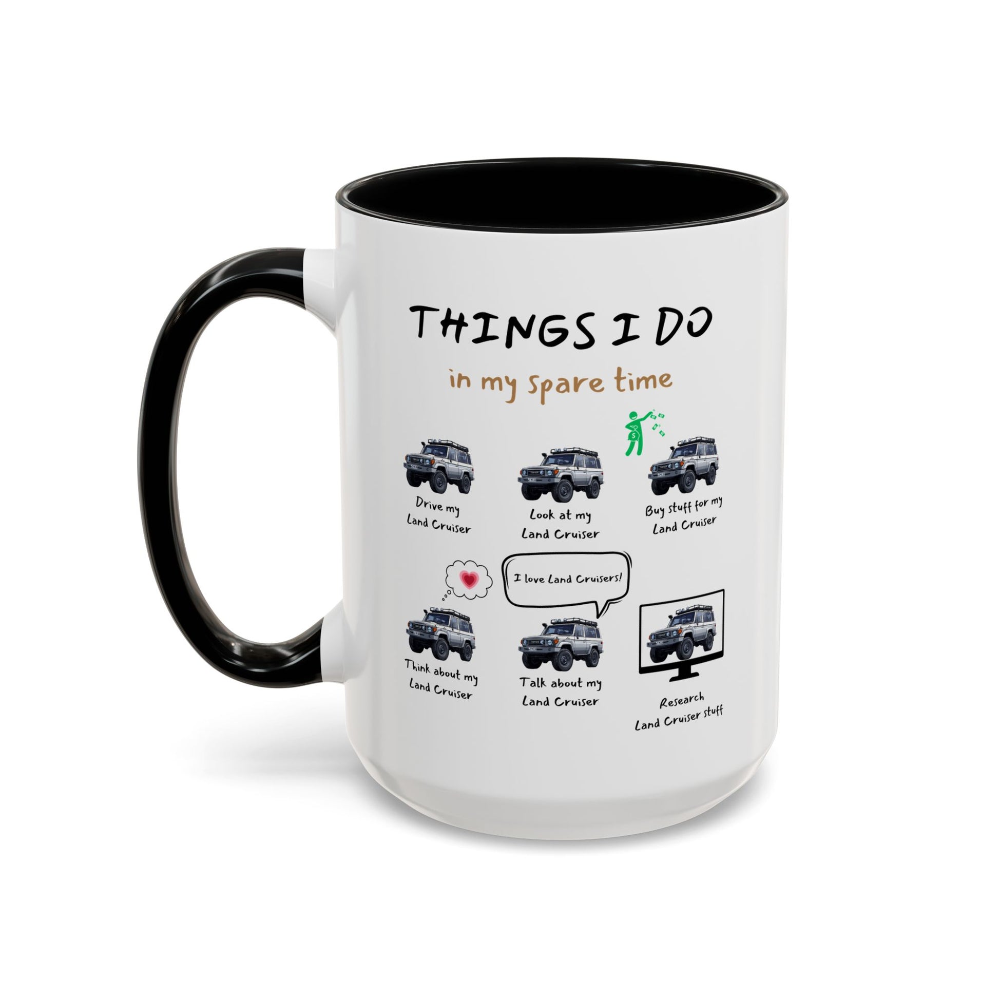 Land Cruiser Trucks in my Spare Time Coffee Mug