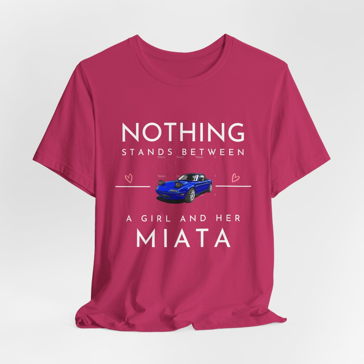 A Girl and Her Miata Jersey Short Sleeve Tee