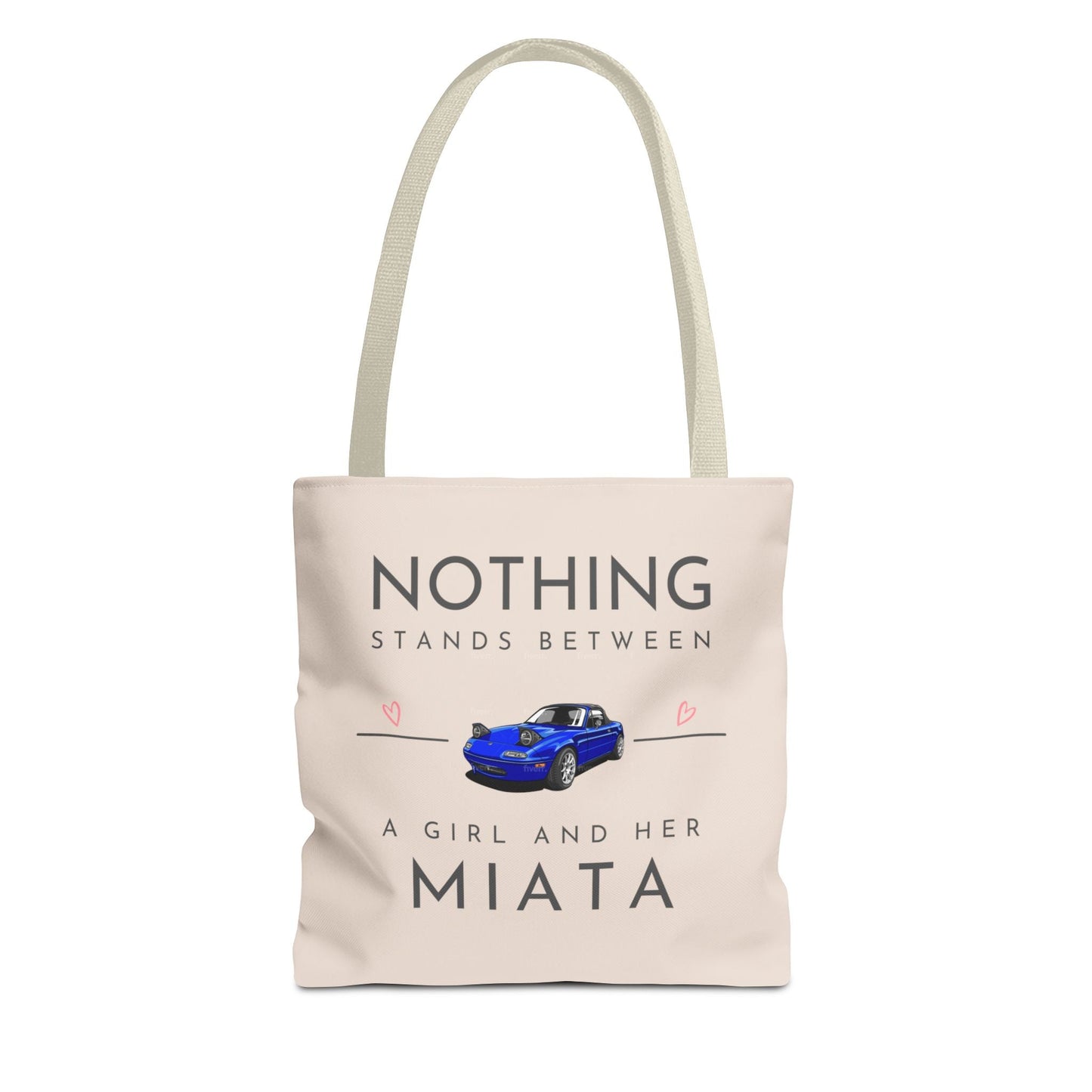 A Girl and Her Miata Tote Bag