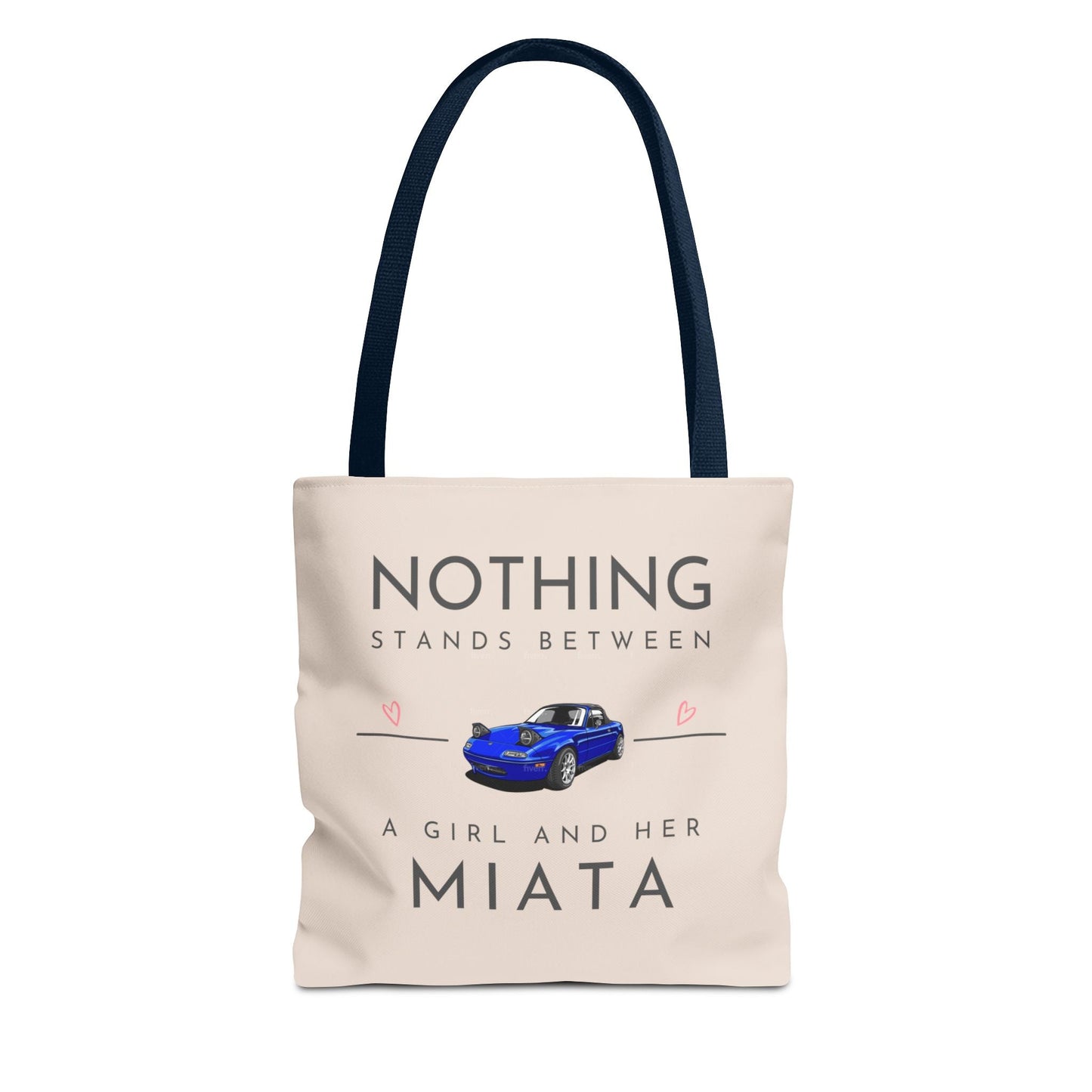 A Girl and Her Miata Tote Bag