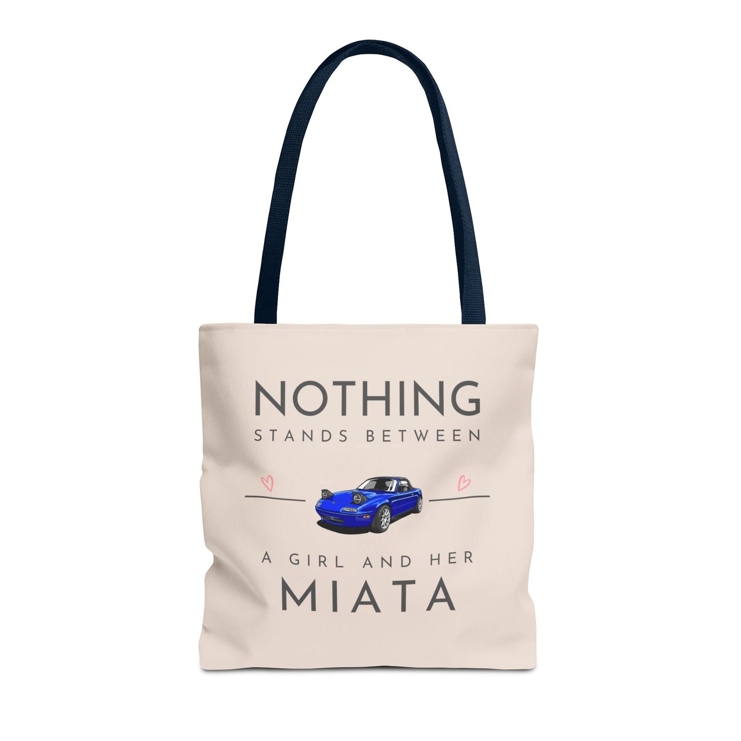 A Girl and Her Miata Tote Bag