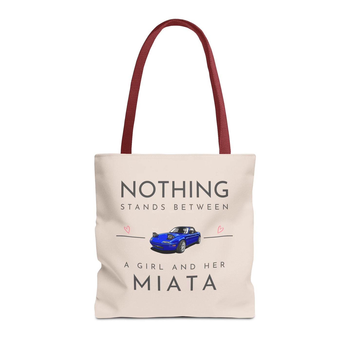 A Girl and Her Miata Tote Bag