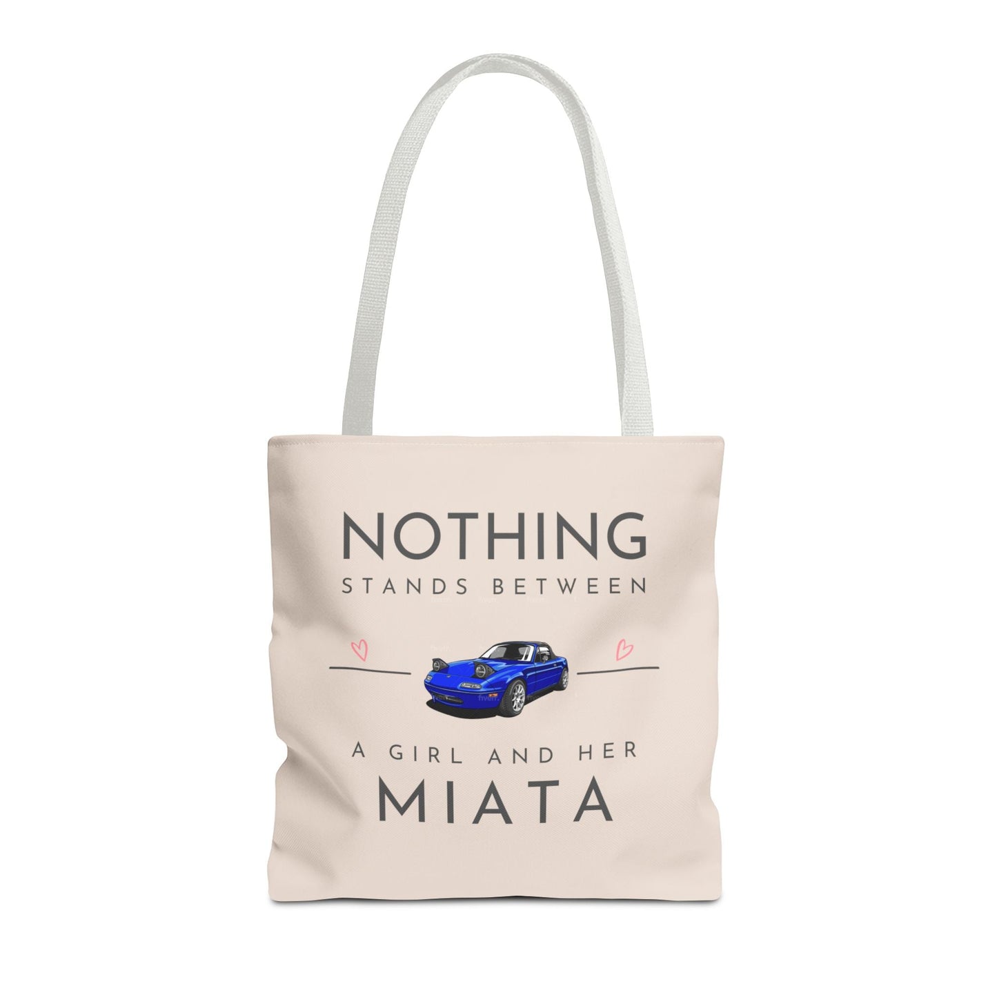 A Girl and Her Miata Tote Bag