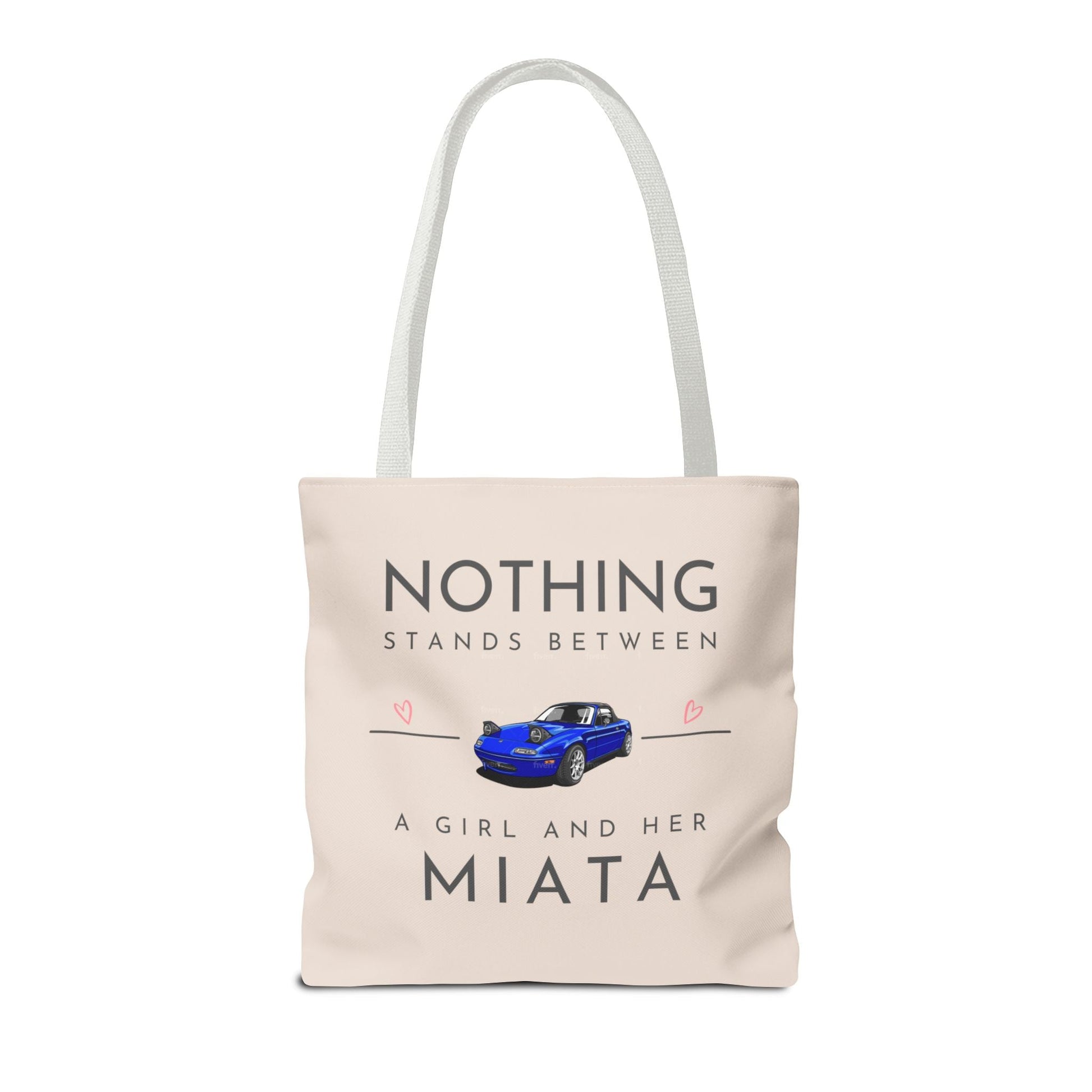 A Girl and Her Miata Tote Bag